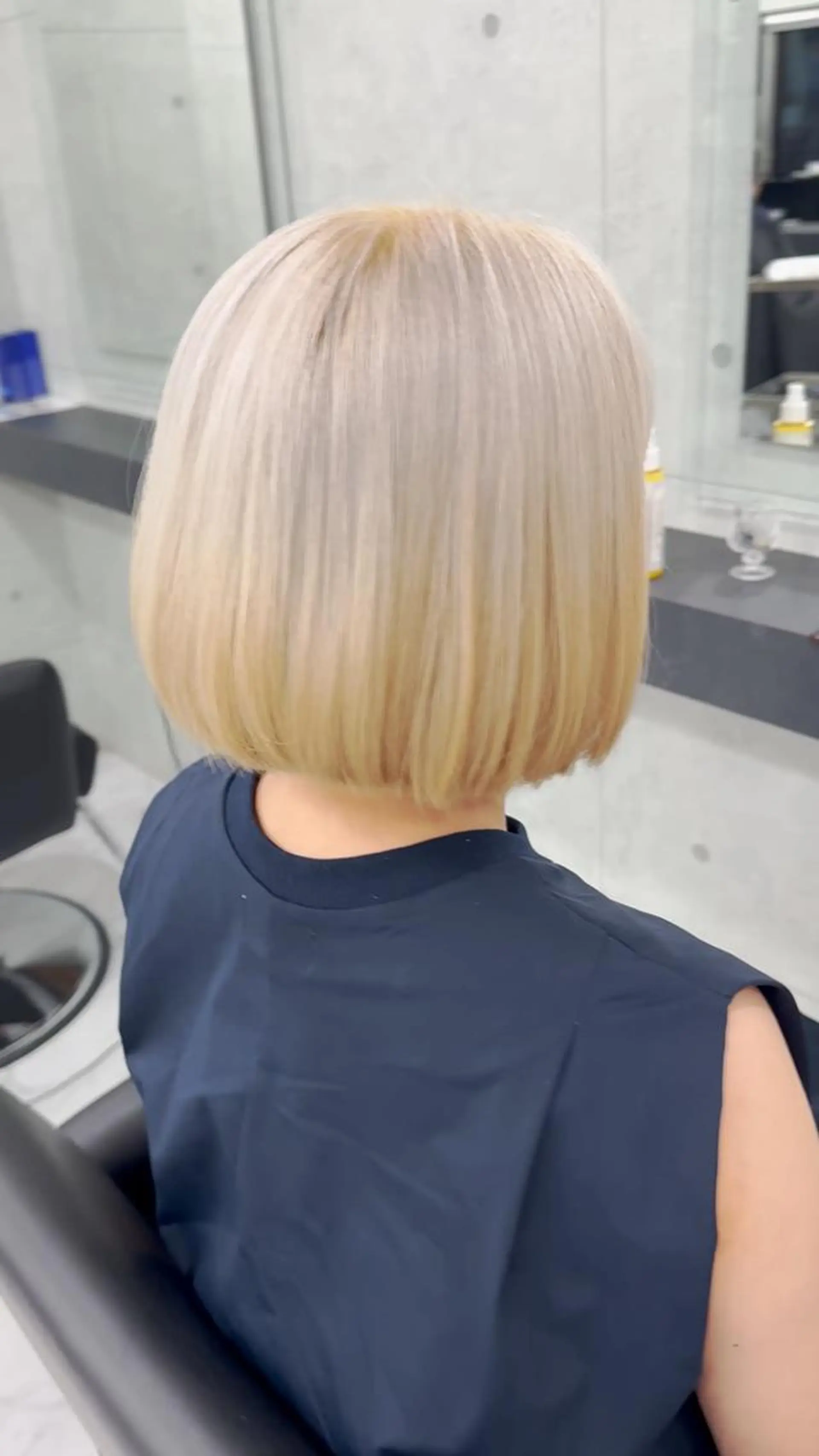 カラー ブリーチ ボブ Endearing 銀座/YOKOのヘアスタイル