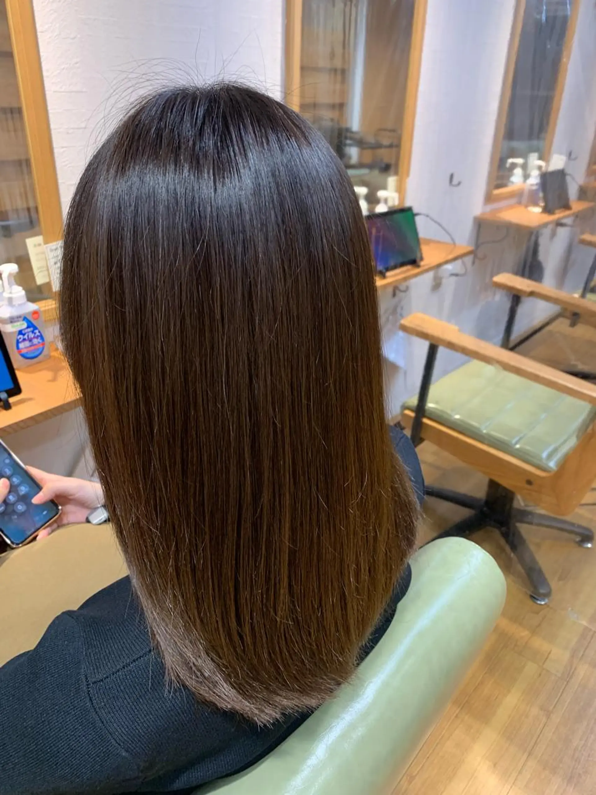 セミロング トリートメント ショート🌼パーマ 本間正子のヘアスタイル