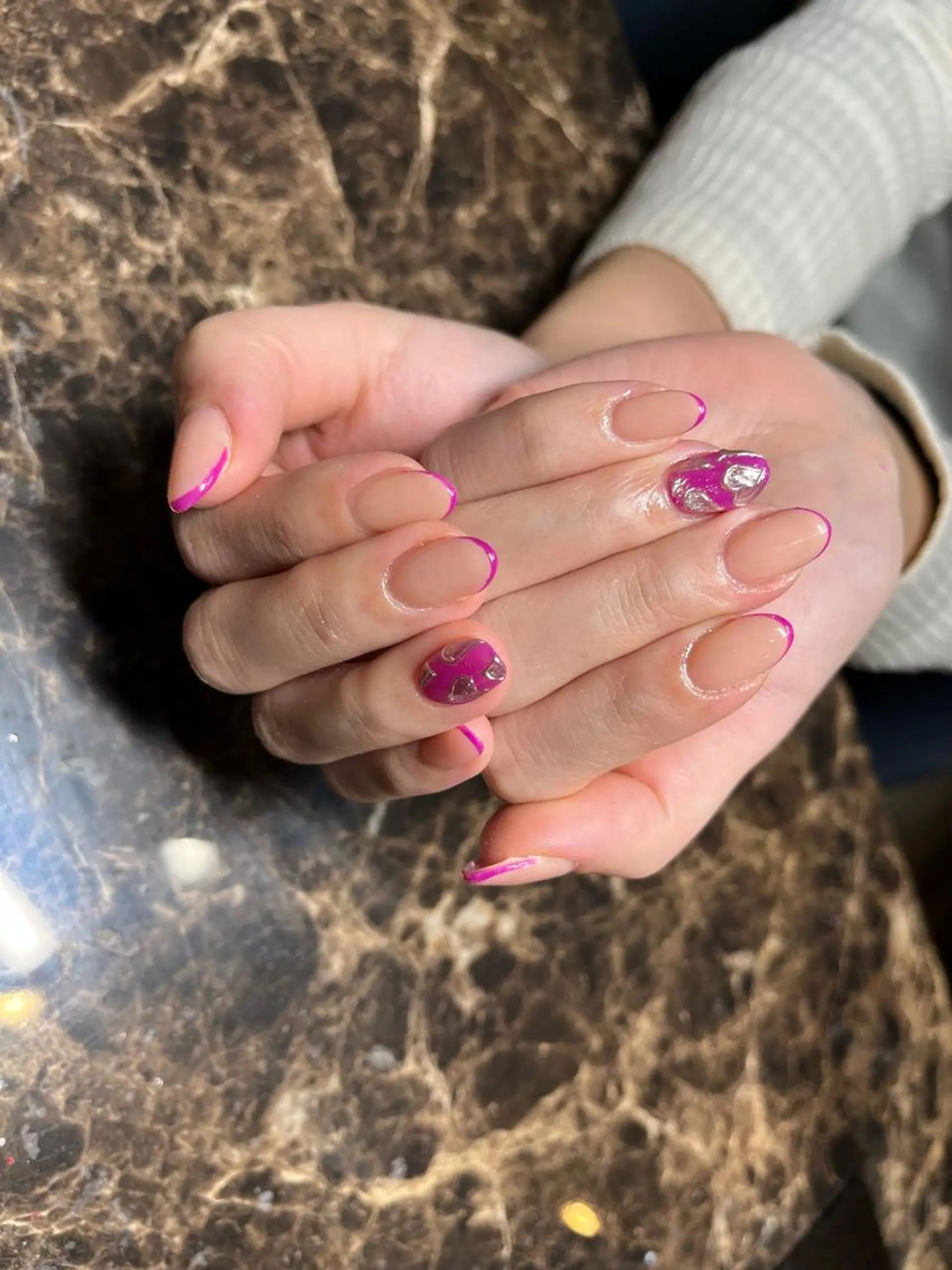 ネイル ハンドネイル IROHA Nail 矢掛萌子のネイルデザイン