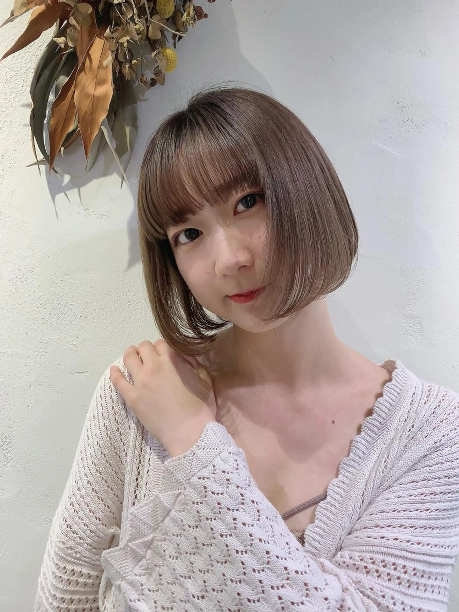 ショート カラー ヘアカラー 透明感ハイトーン🦄 キラ🌈のヘアスタイル