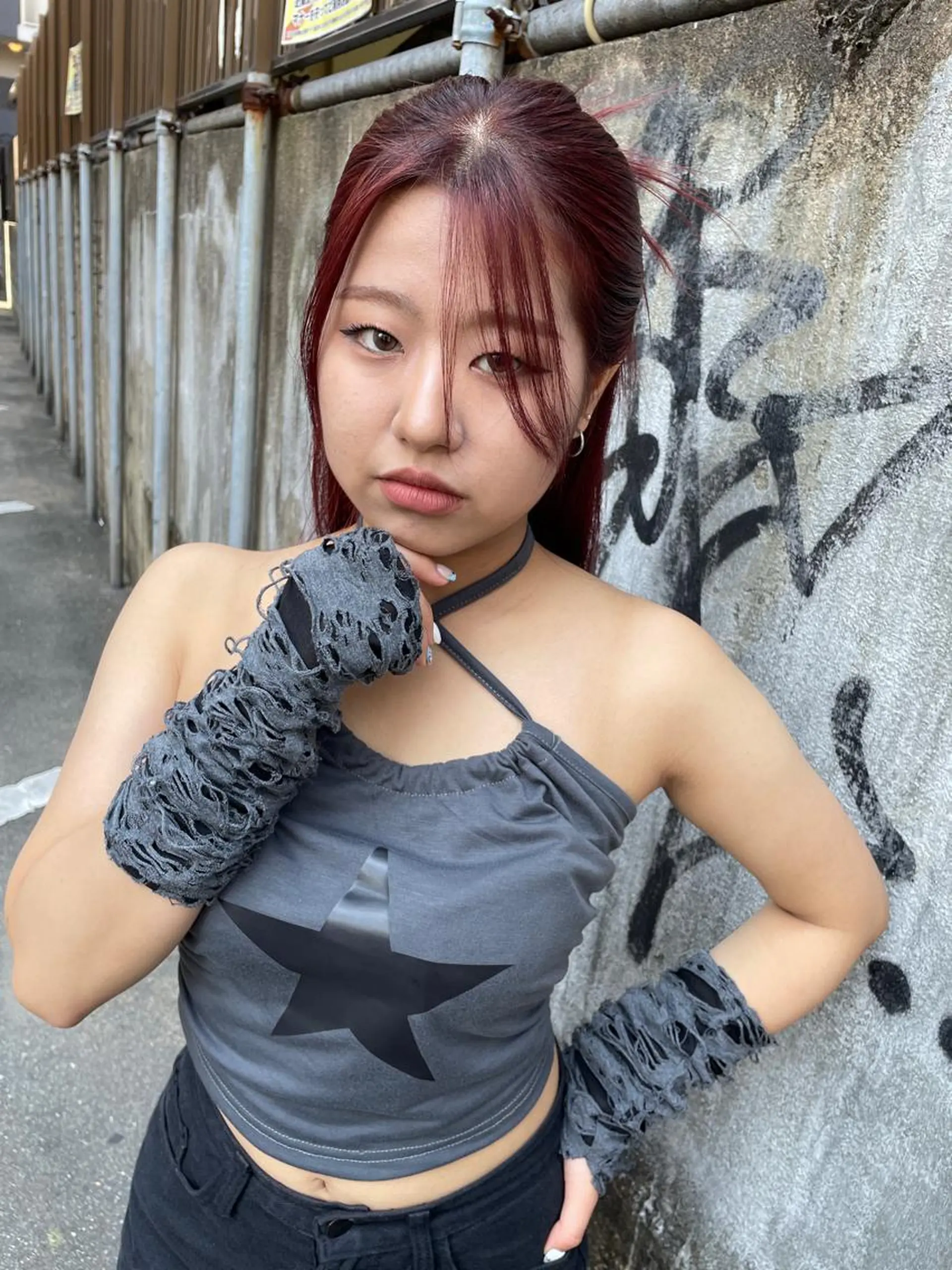 カラー ヘアカラー トリートメント ヘッドスパ ヘアセット 韓国ヘア/レイヤー Londエレンのヘアスタイル