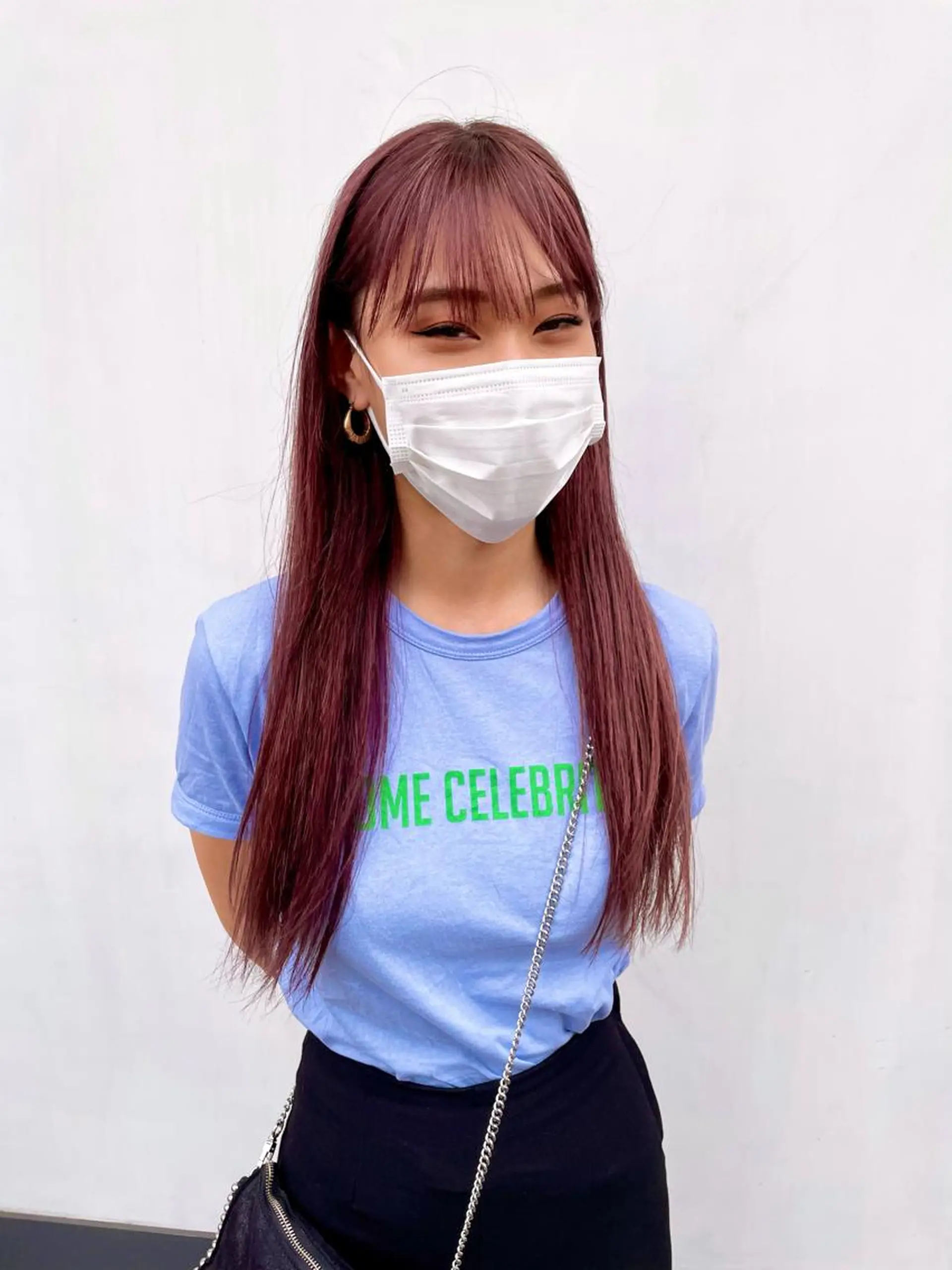 ロング カラー ブリーチ 小関 仁晴のヘアスタイル