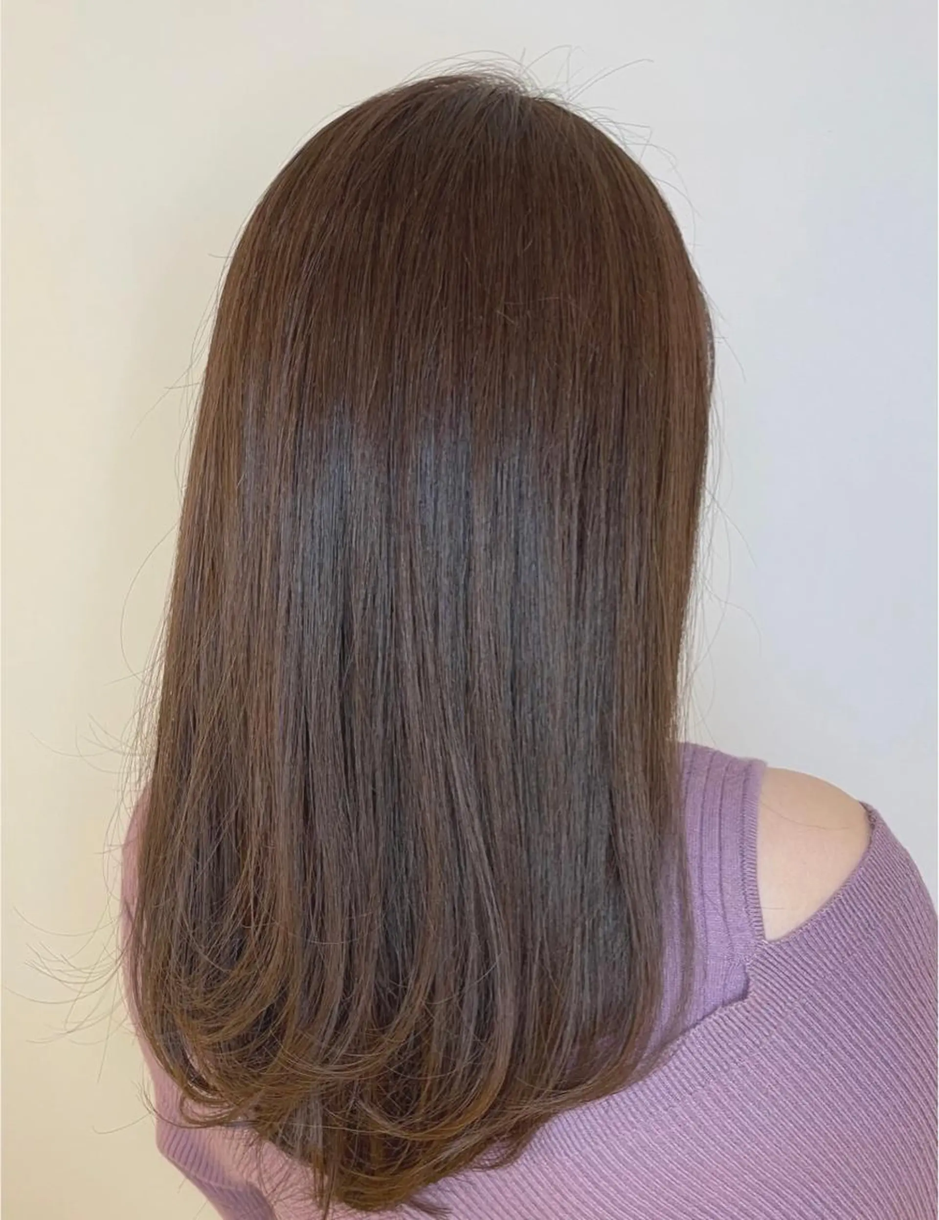 セミロング シンカ 表参道のヘアスタイル