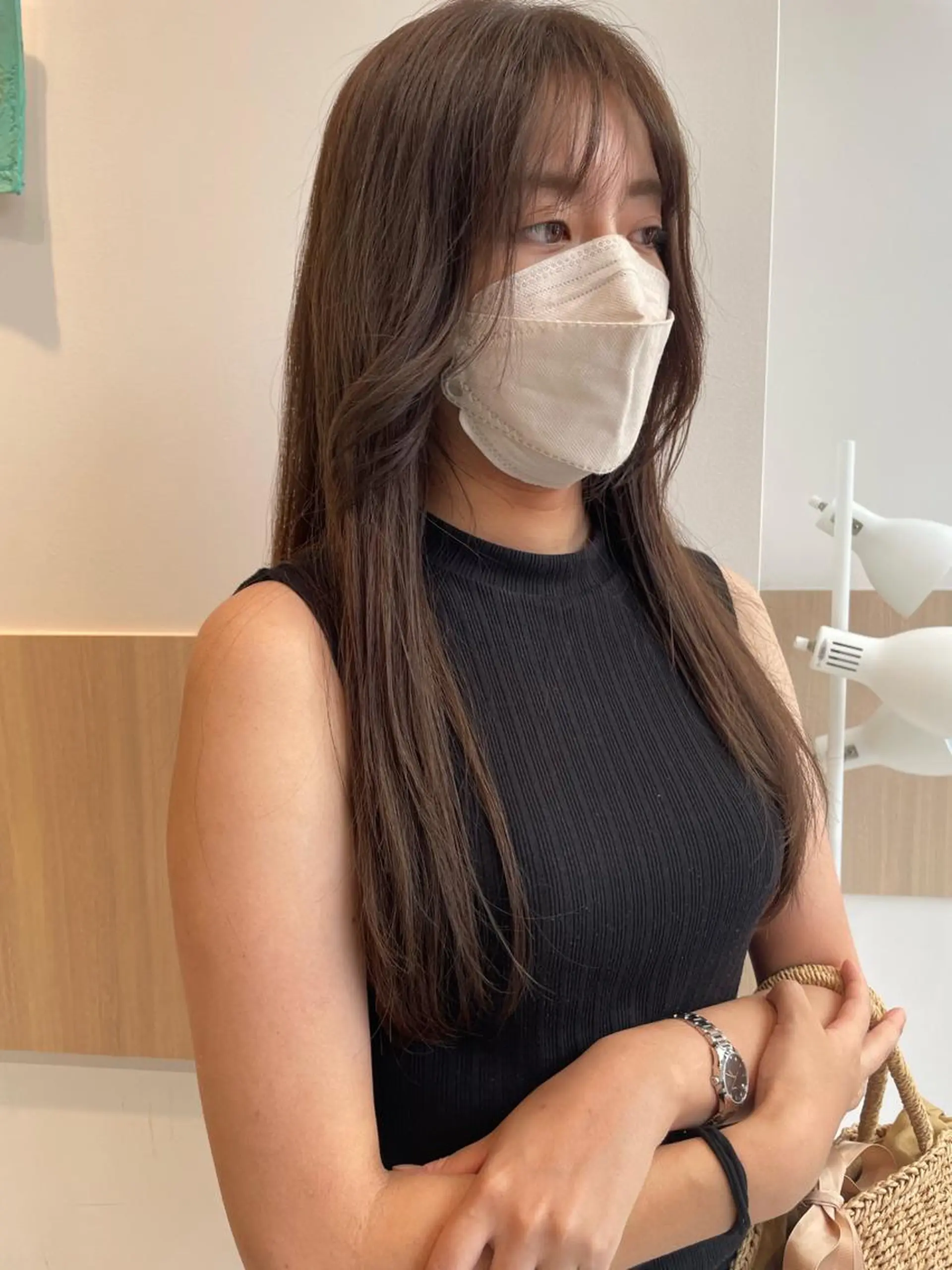 ロング 💗モデルカット 募集中のヘアスタイル