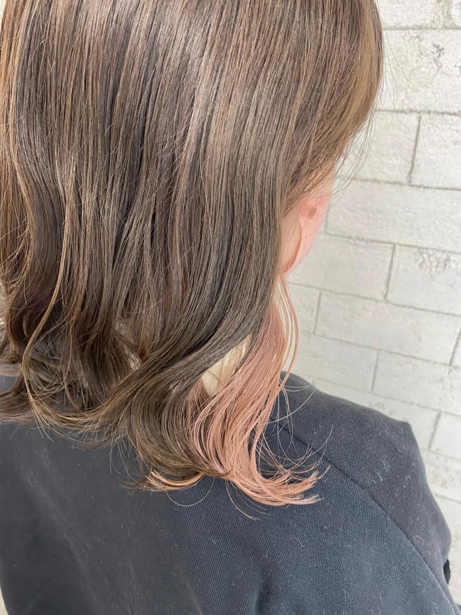 ミディアム カラー 🦋YUI 髪質改善 ブリーチ　着付け🦋のヘアスタイル