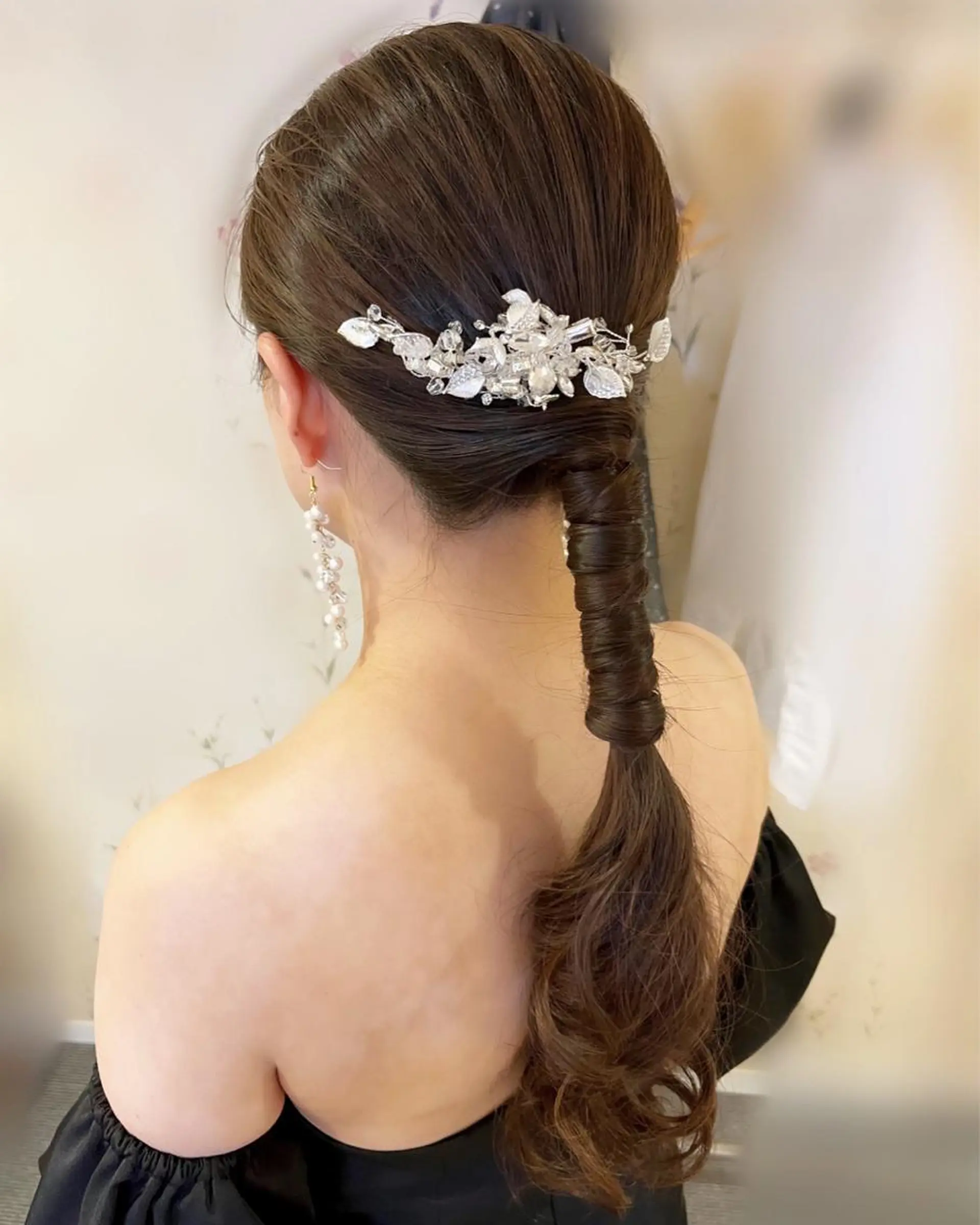 セミロング ヘアアレンジ hanaCoco ハナココのヘアスタイル