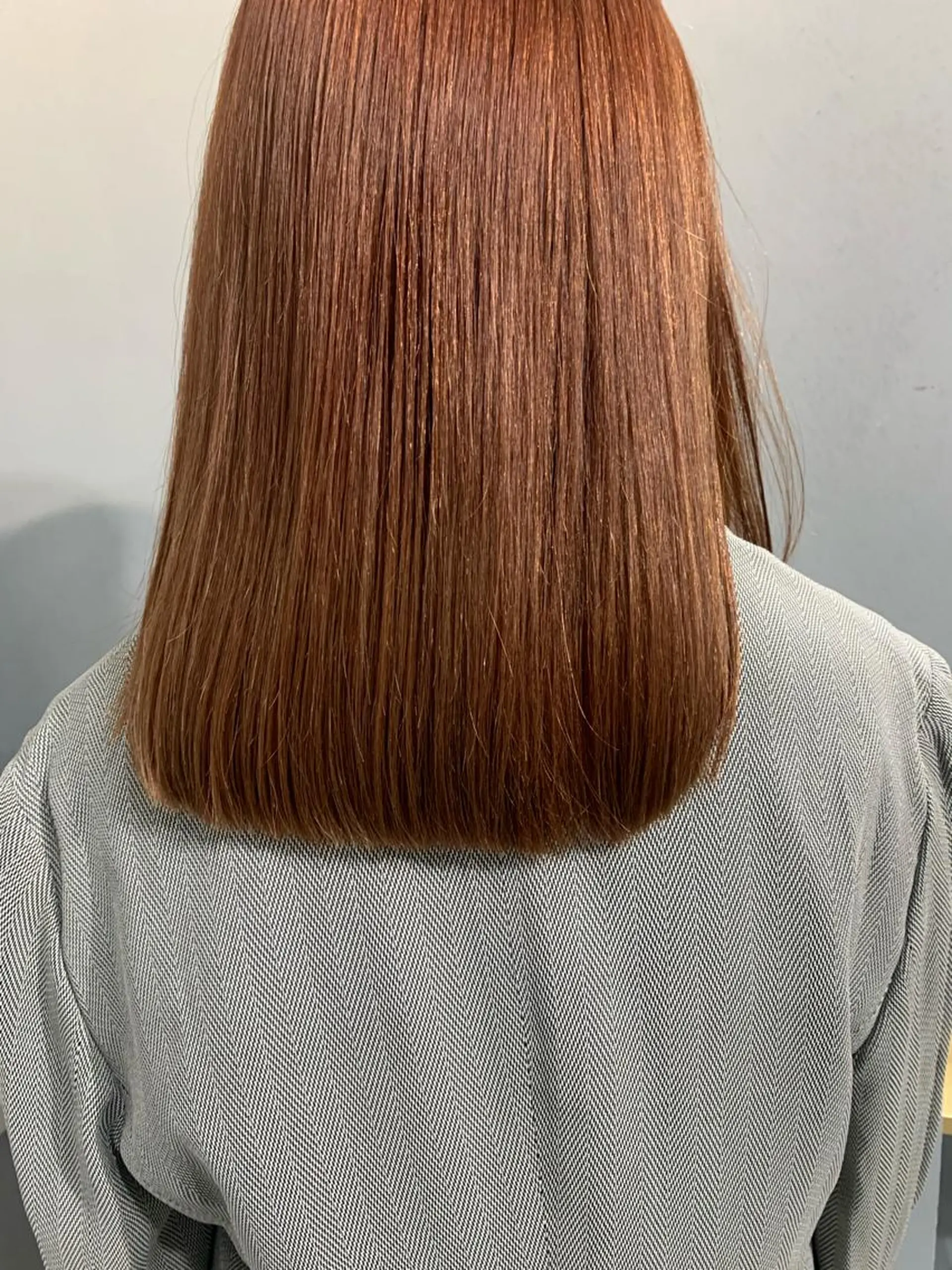 カラー ボブパーマコテ巻き風 パーマNo1深江秀平のヘアスタイル