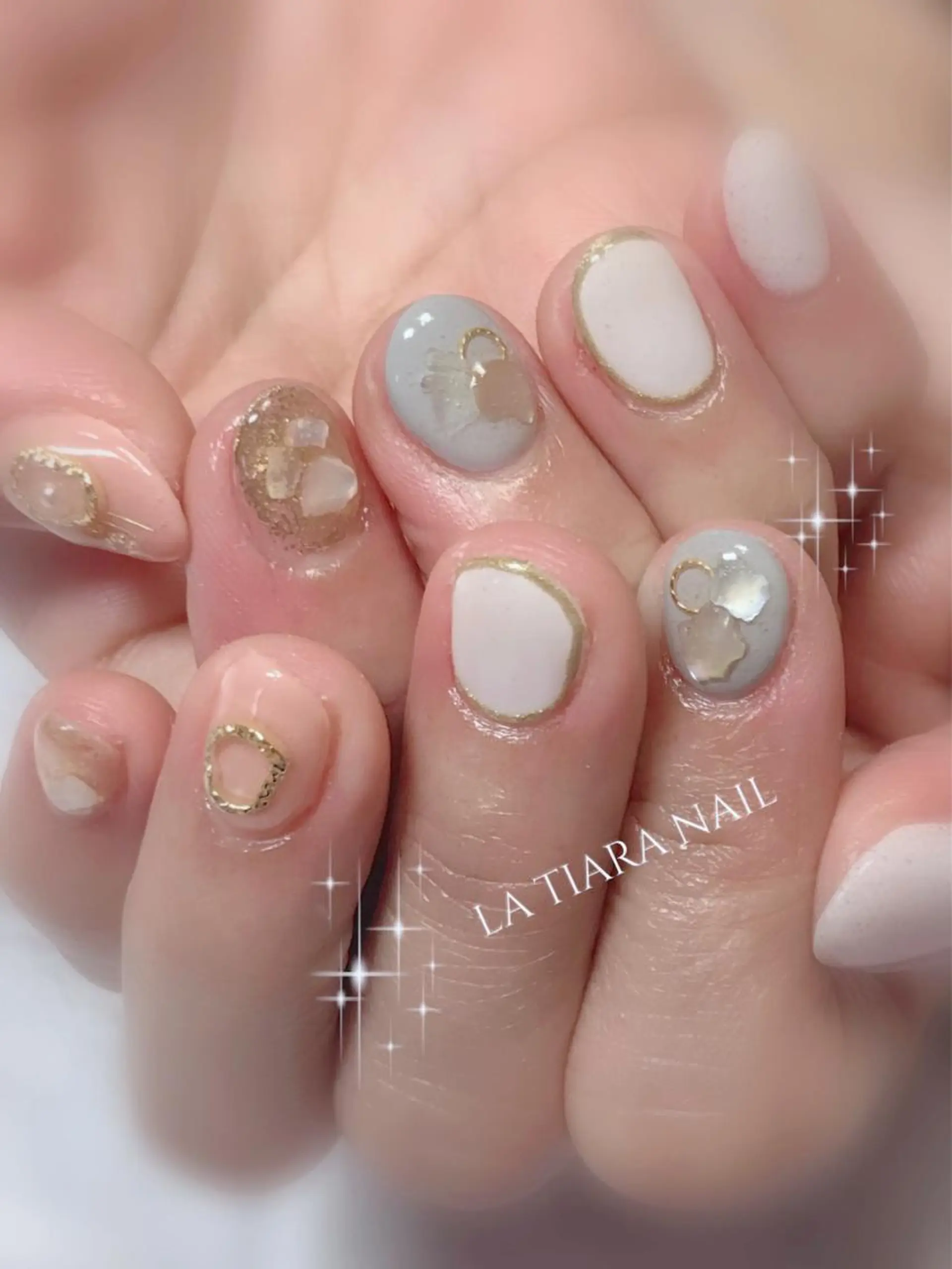 ネイル Blue bird  nailのネイルデザイン