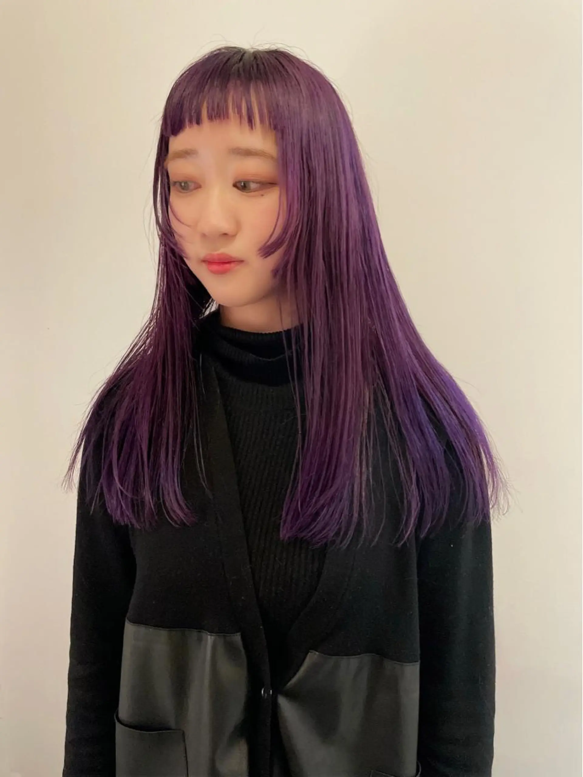 ミディアム カラー レイヤーカット 似合わせカット シャギー カット ヘアカラー トリートメント ブリーチ🪡 ボブ🧶レイヤーのヘアスタイル