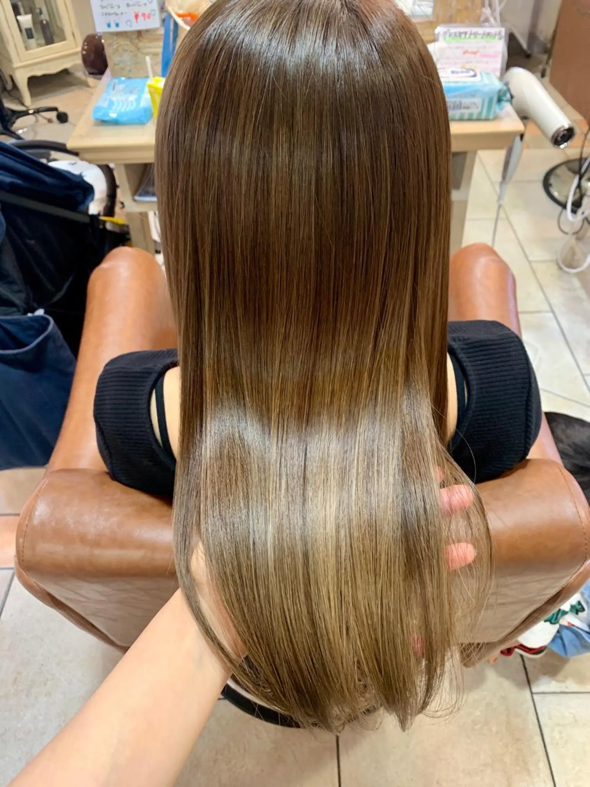 ロング 森 早希絵のヘアスタイル