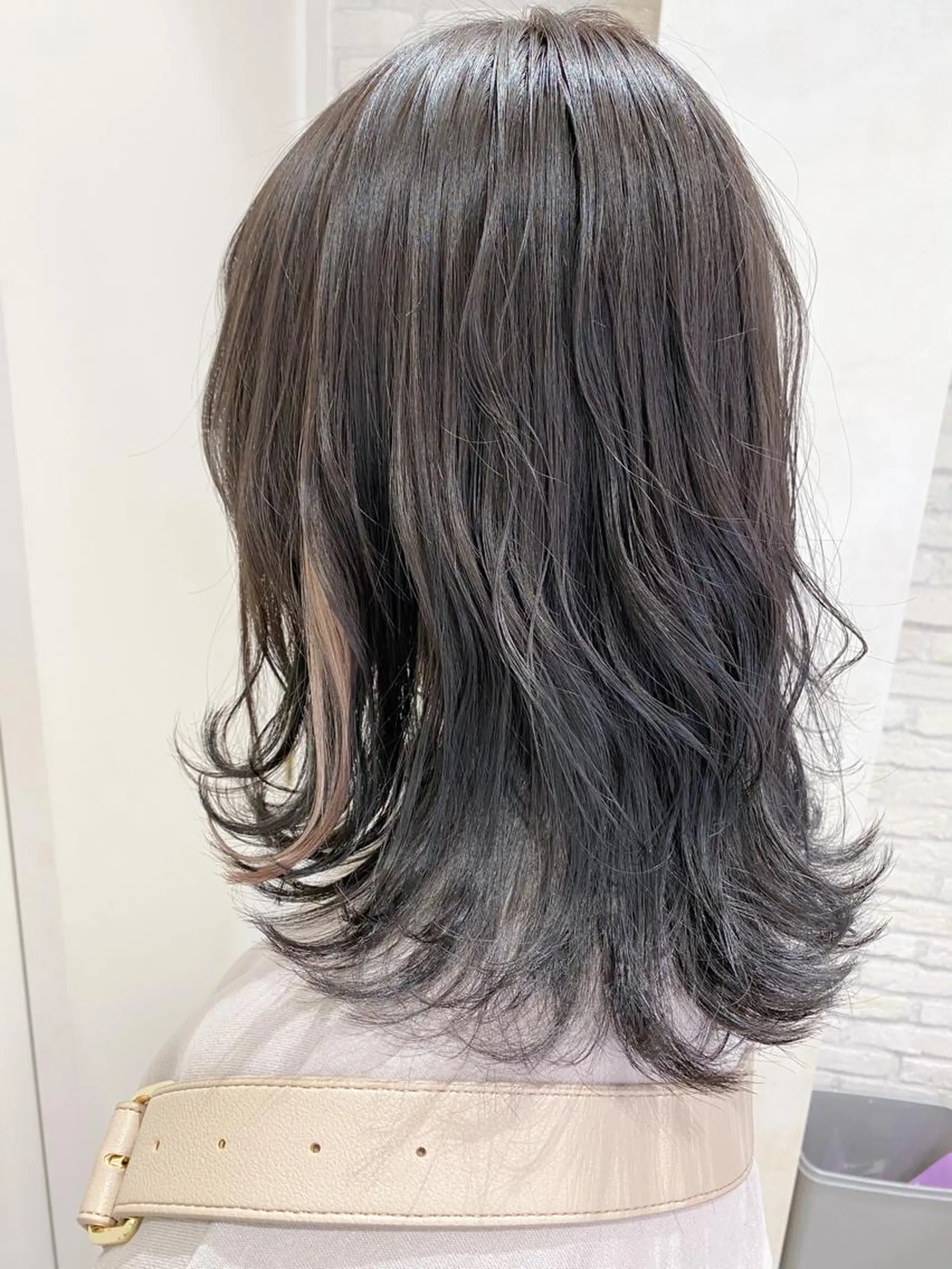 ミディアム エクステ カット エクステ 横浜🍒ルーツカラー エクステ／RIEのヘアスタイル