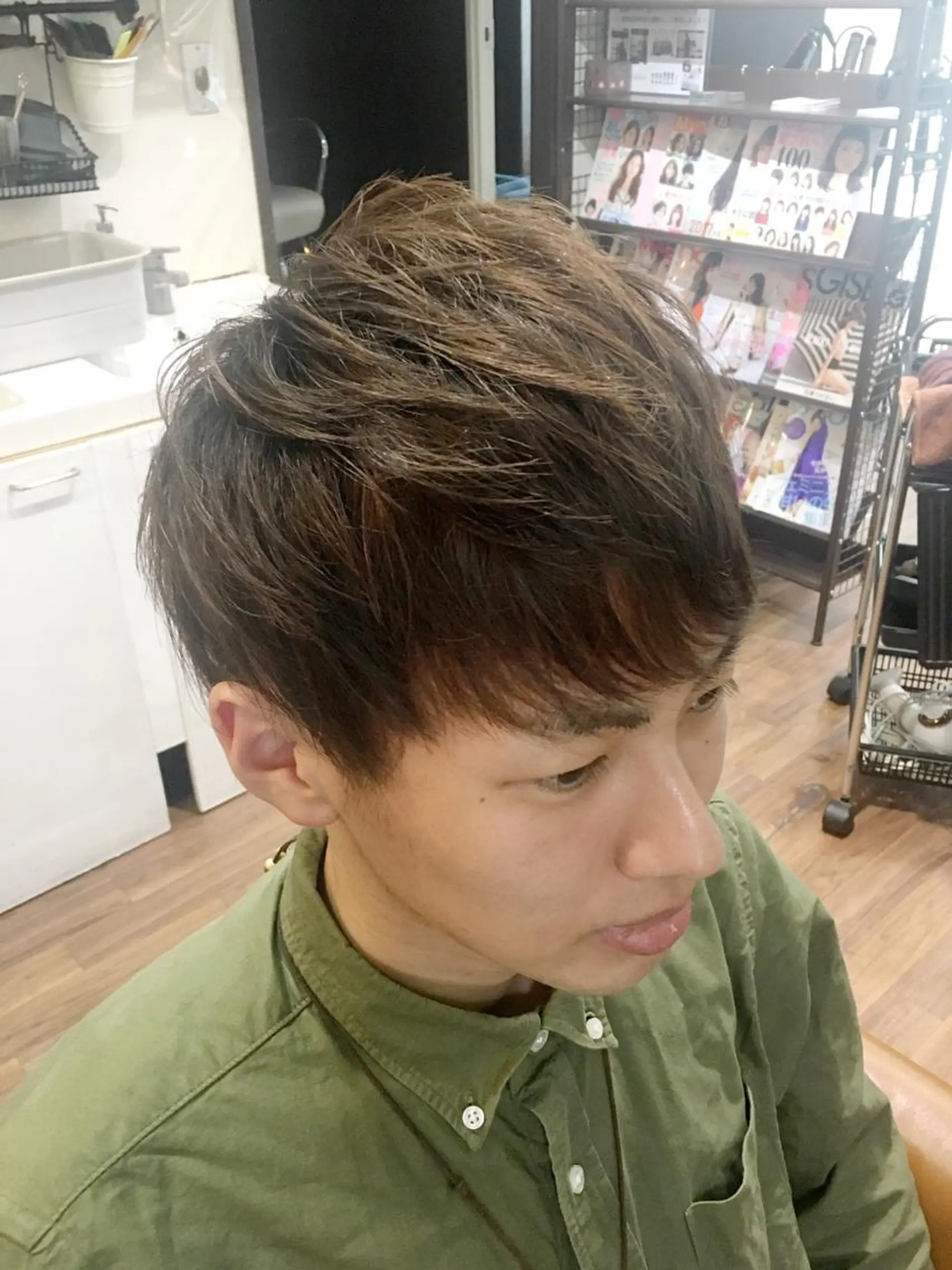 メンズ ツーブロック hairsalon Linkのヘアスタイル