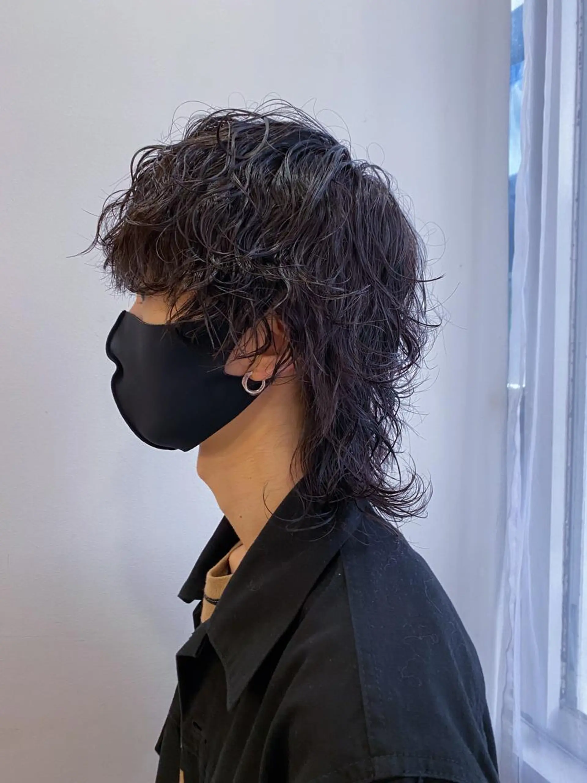 パーマ メンズ 栗田 大輝のヘアスタイル