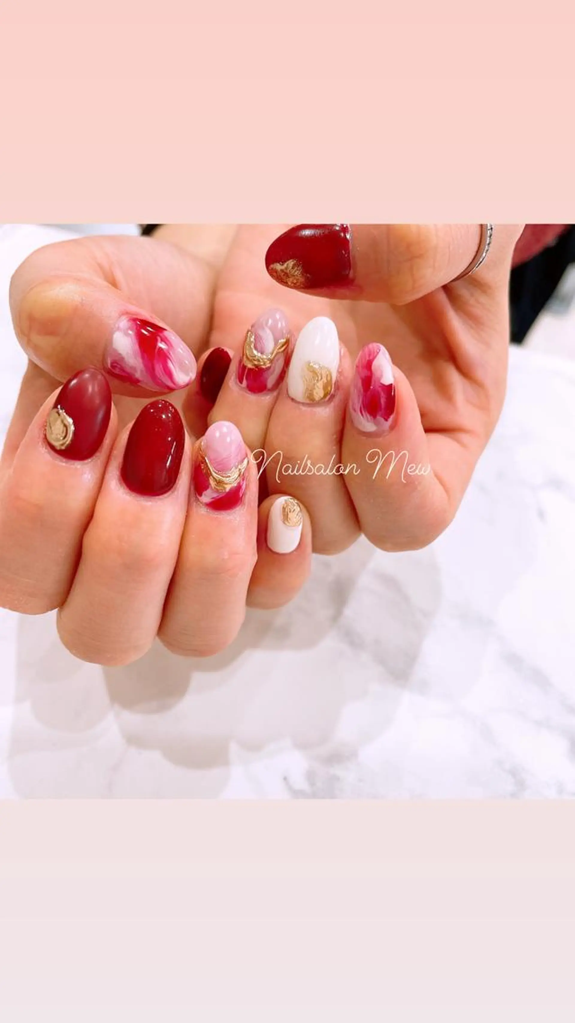 ネイル Nailsalon Mew❤︎のネイルデザイン