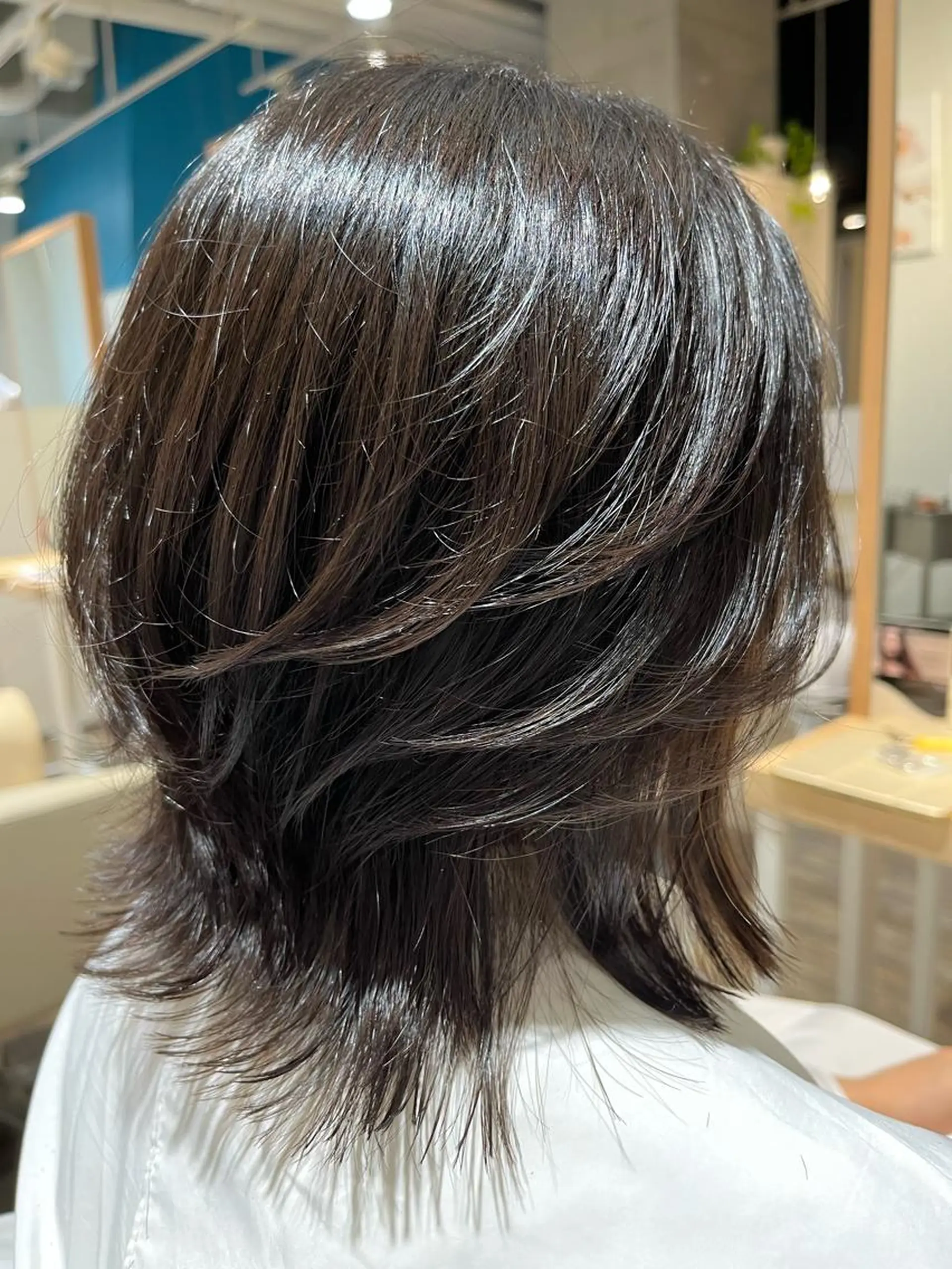 ミディアム こやま りほのヘアスタイル