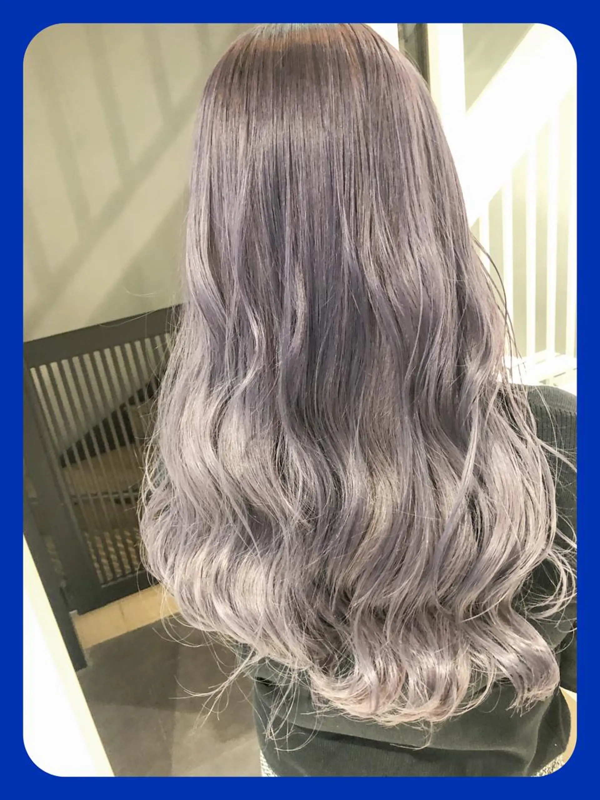 ロング カラー トリートメント ヘッドスパ レイヤーカット× 髪質改善たもりのヘアスタイル