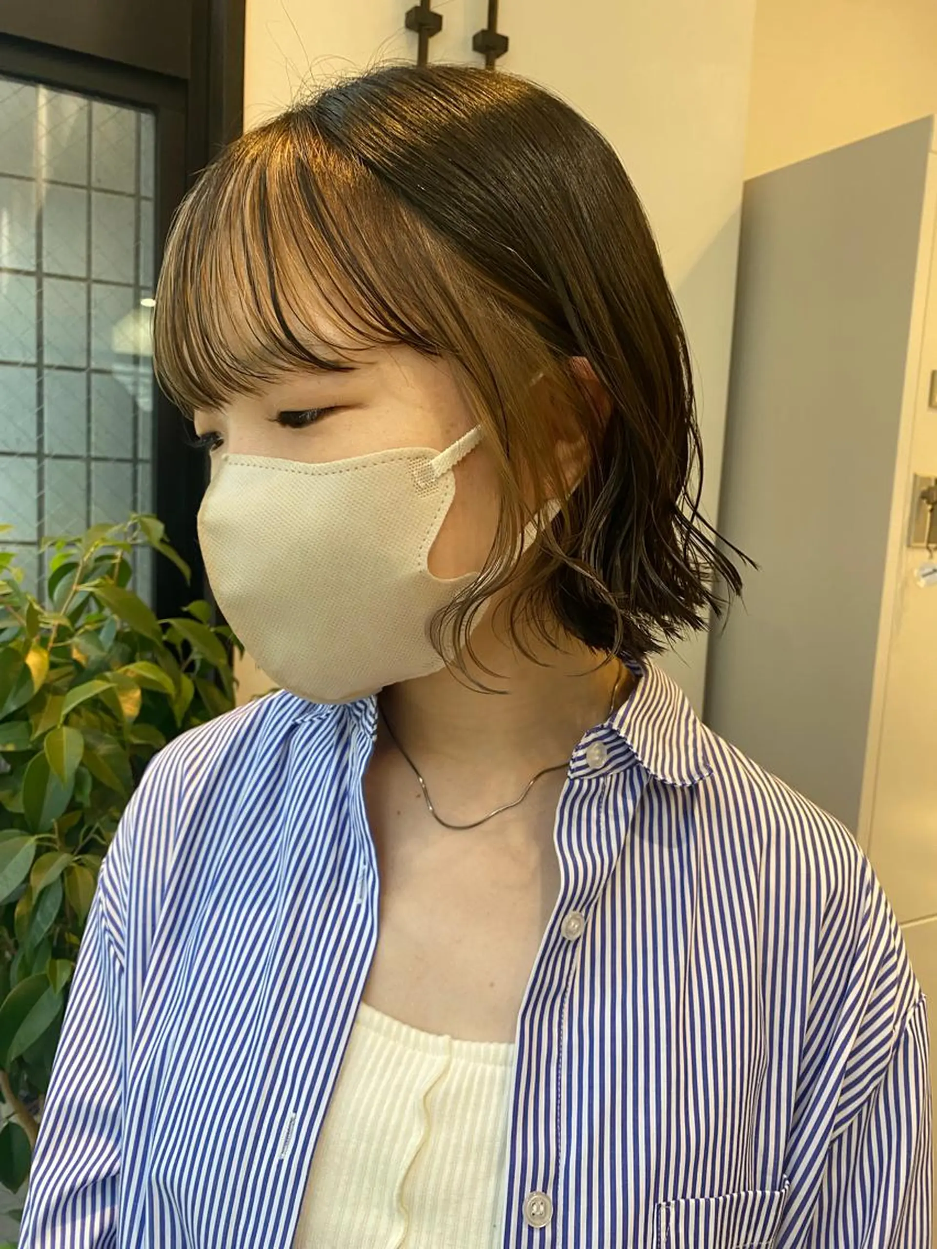 ショート カラー パーマ ヘアアレンジ メンズ マツエク・マツパ アイブロウ beauty: beast 中目黒店のヘアスタイル