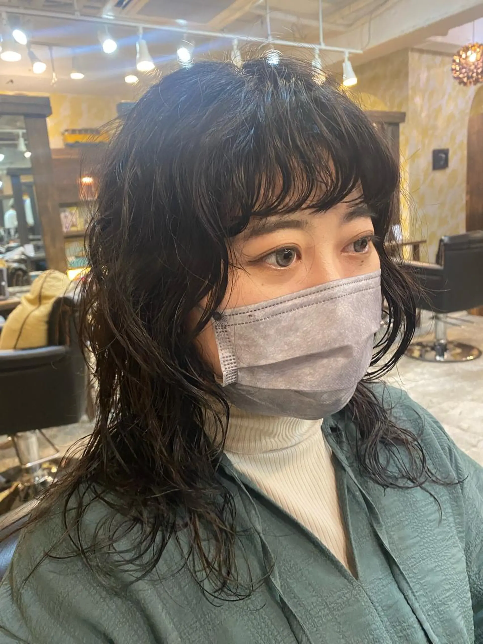 ロング パーマ ニュアンスパーマ Hayashi Shioriのヘアスタイル
