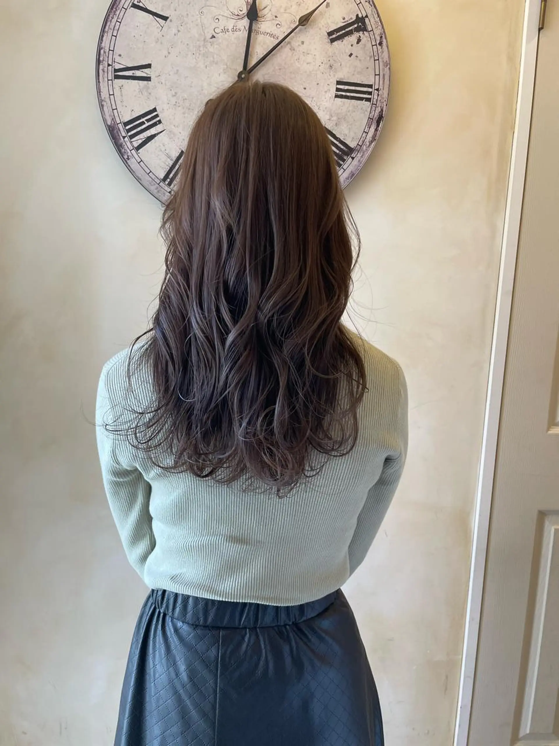 ロング カラー カット ヘアカラー トリートメント 古田 昂也のヘアスタイル