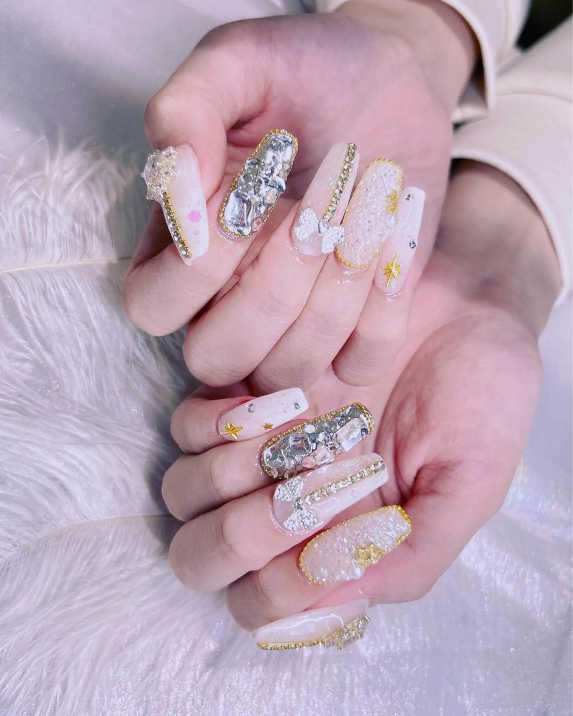 ネイル ハンドネイル 長さだし専門店 M2　rikaのネイルデザイン