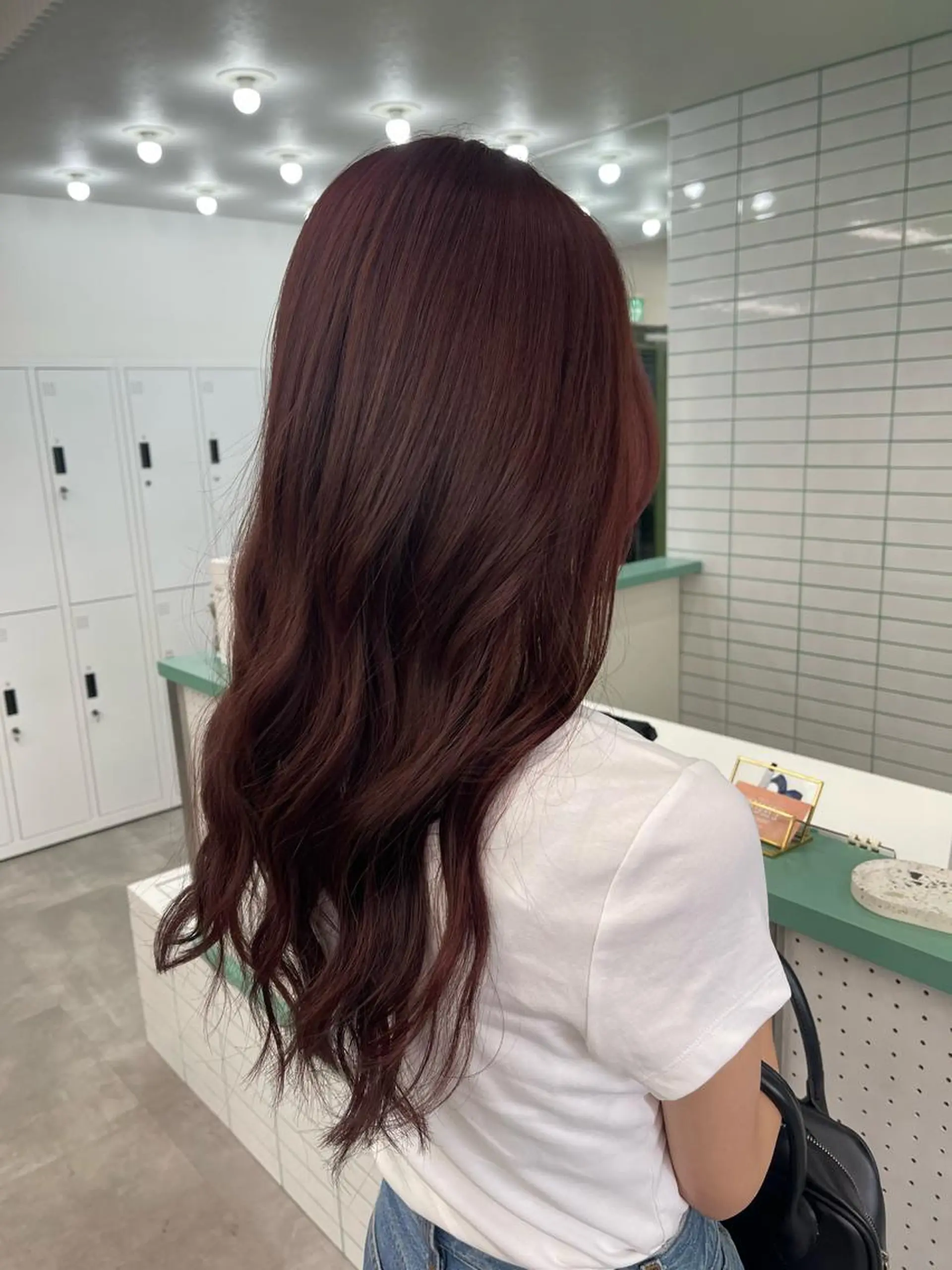 ロング カラー ピンクカラー 🌿新木 彩加🌿のヘアスタイル