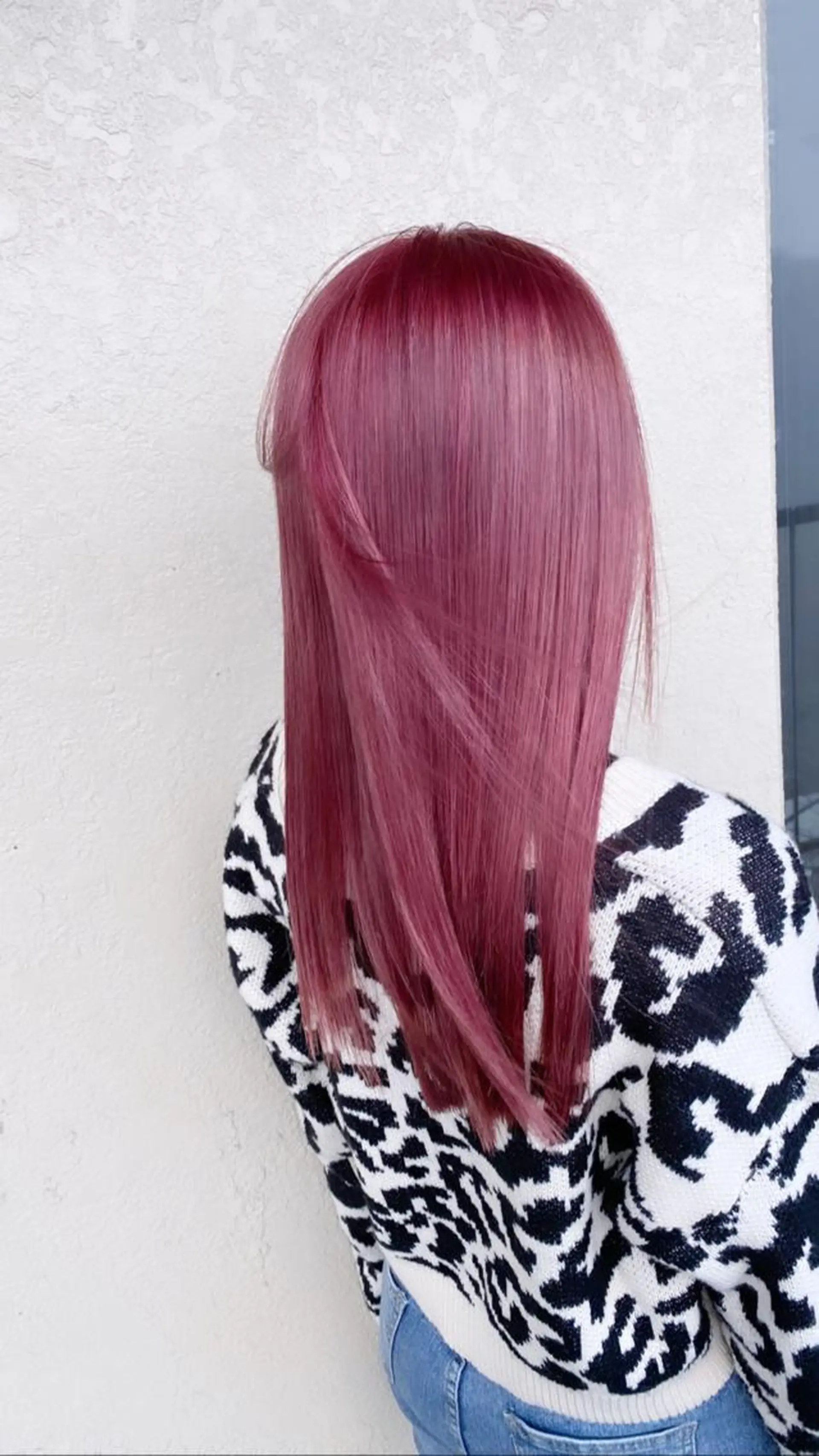 セミロング カラー 髪質改善/レイヤー カット手塚奨のヘアスタイル