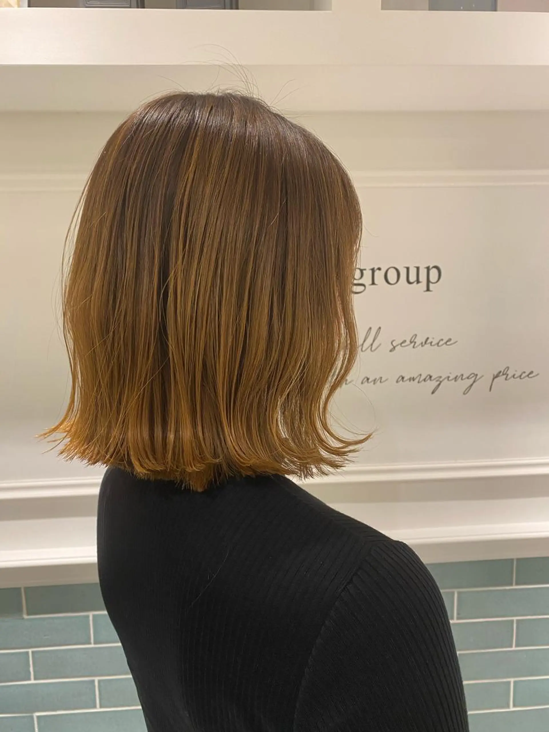 ミディアム 髪質改善レイヤー/ ボブたんの翔太のヘアスタイル