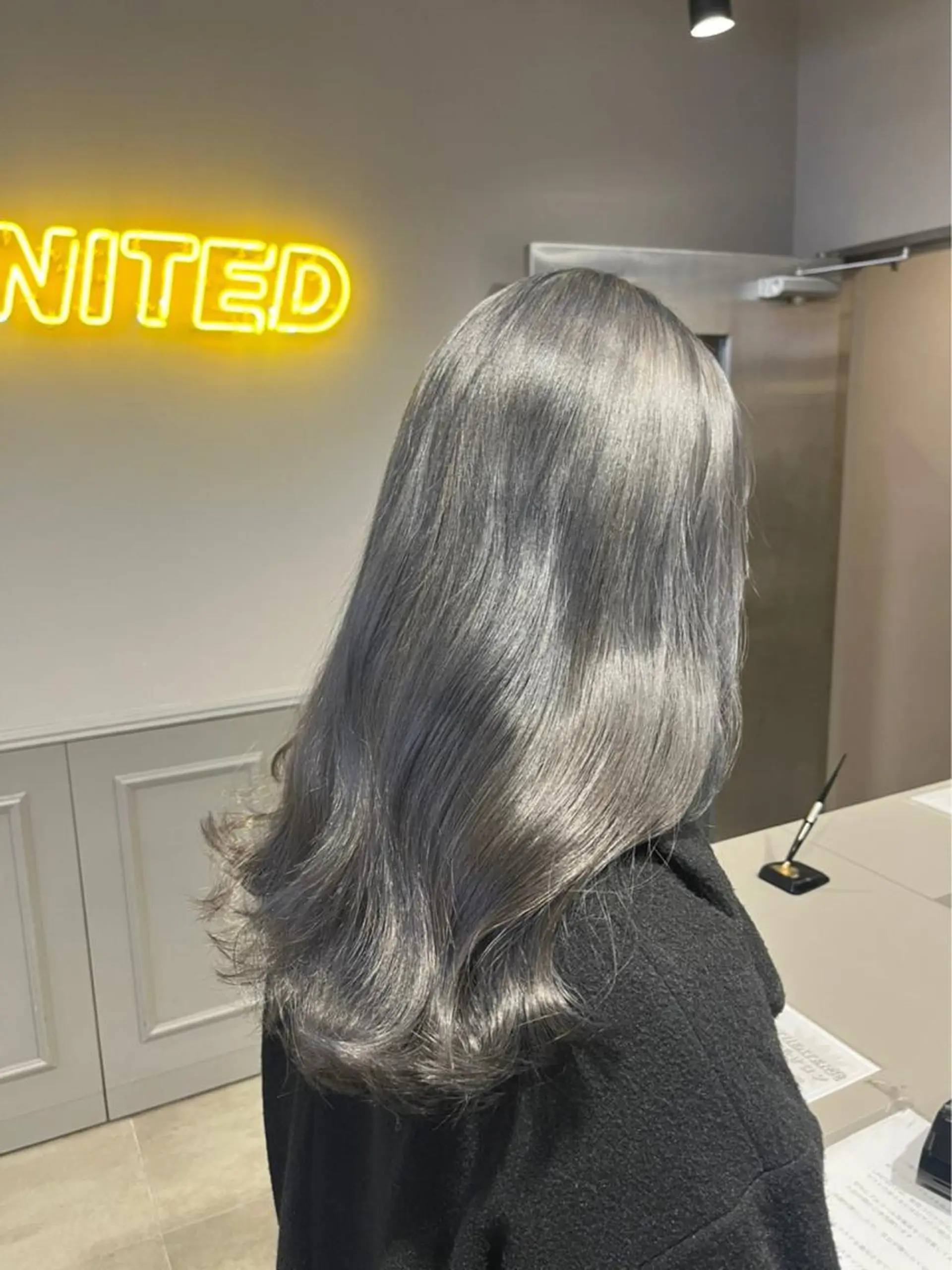 ロング カラー 🦋色落ち綺麗カラー メンズYUZU🦋‪のヘアスタイル