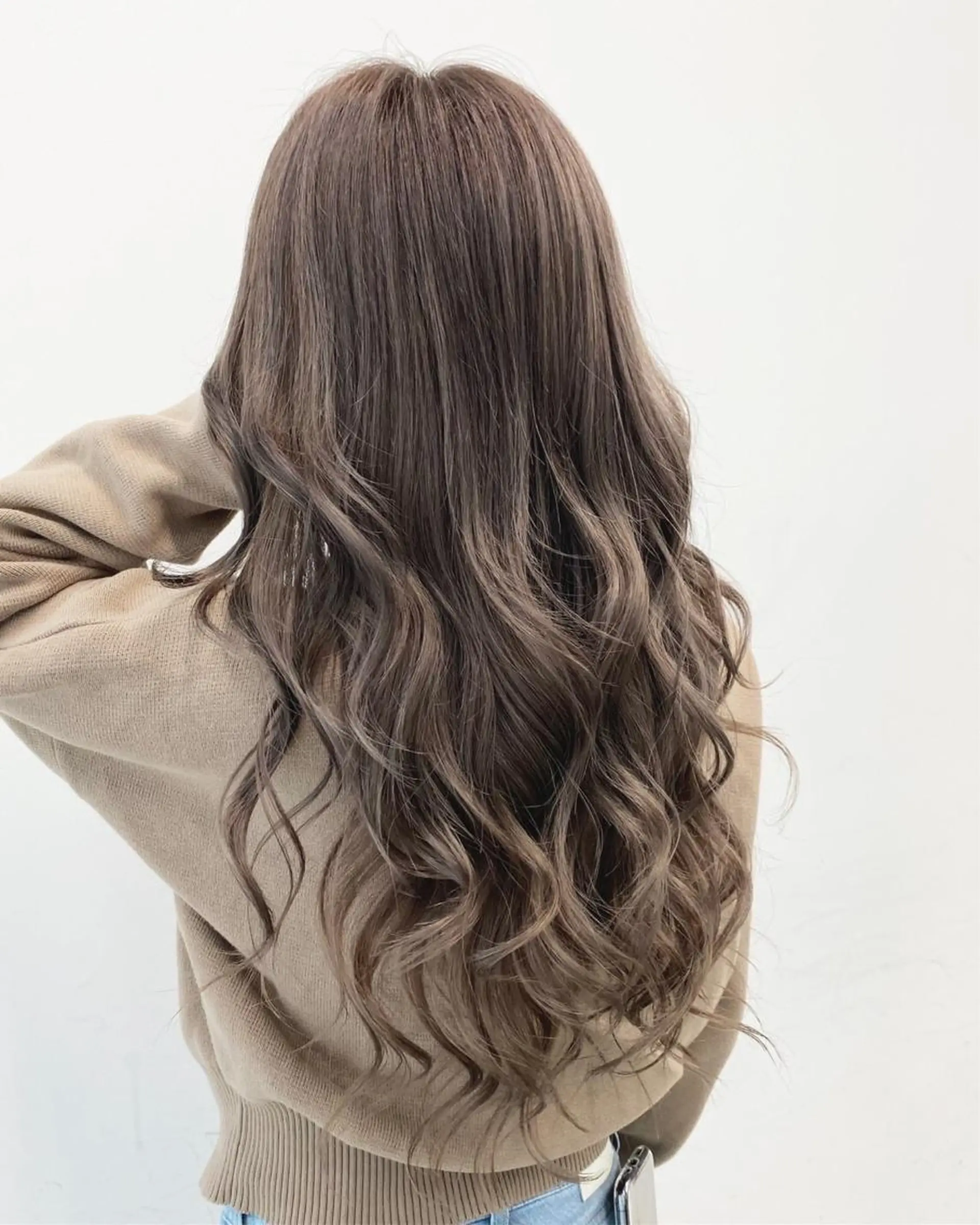 ロング カラー ブリーチ ブリーチなしカラー 【公式】amble luxe池袋東口🩷のヘアスタイル