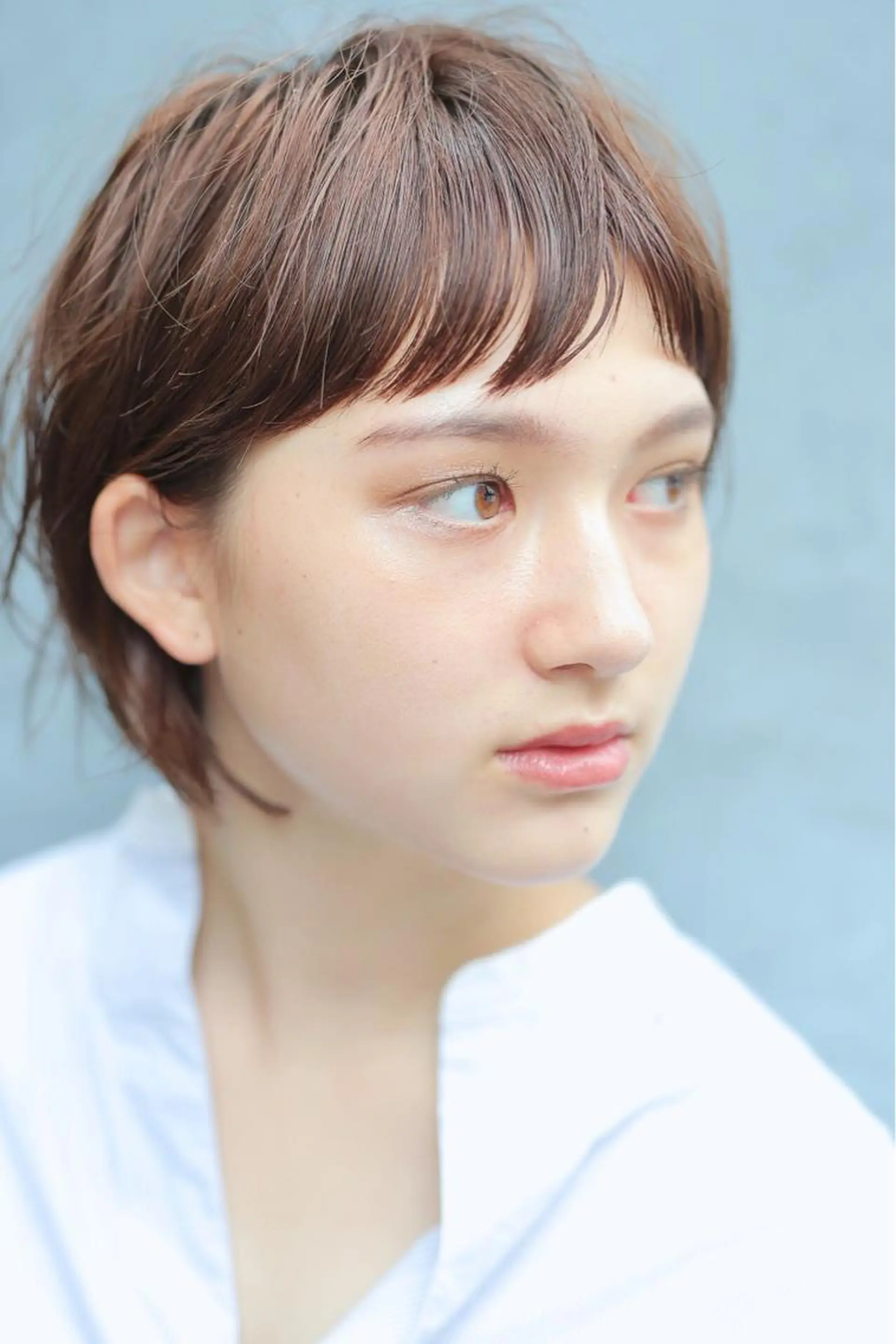 ショート カラー カット ヘアカラー トリートメント 坂本 裕介/パーマのヘアスタイル