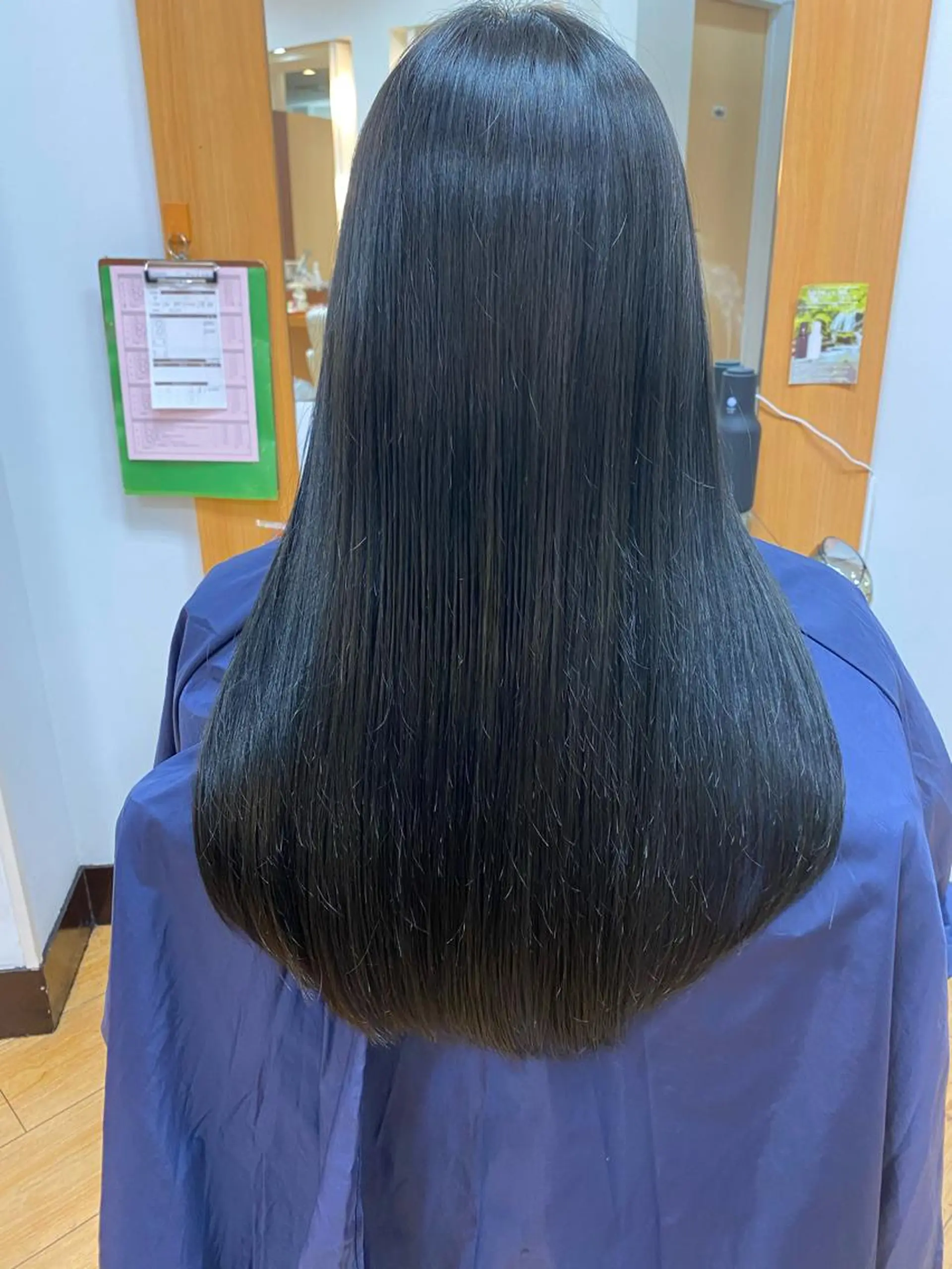 ロング ボブ ハイライト 髪質改善 韓国風ヘア レイヤーカット カット トリートメント .・.艶髪ヘアケア サカモト.・.のヘアスタイル