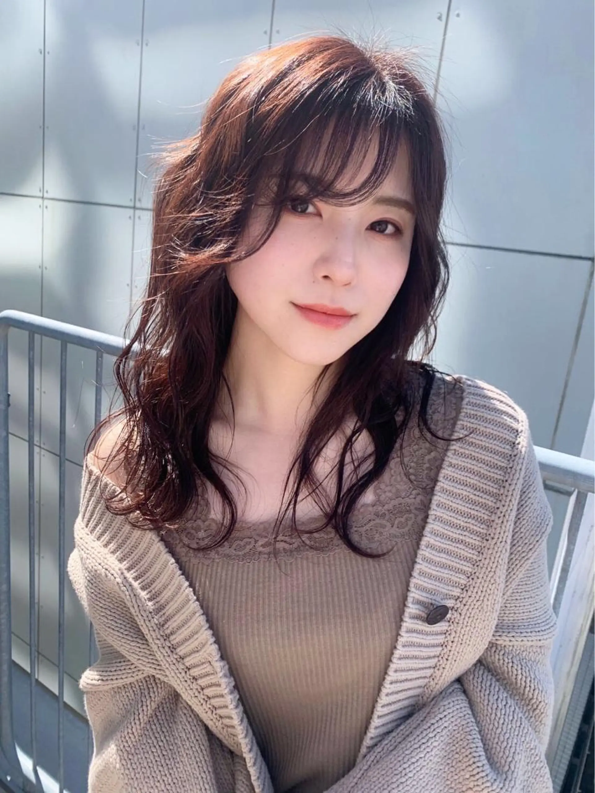 セミロング カラー 🌷小野田 睦🌷のヘアスタイル