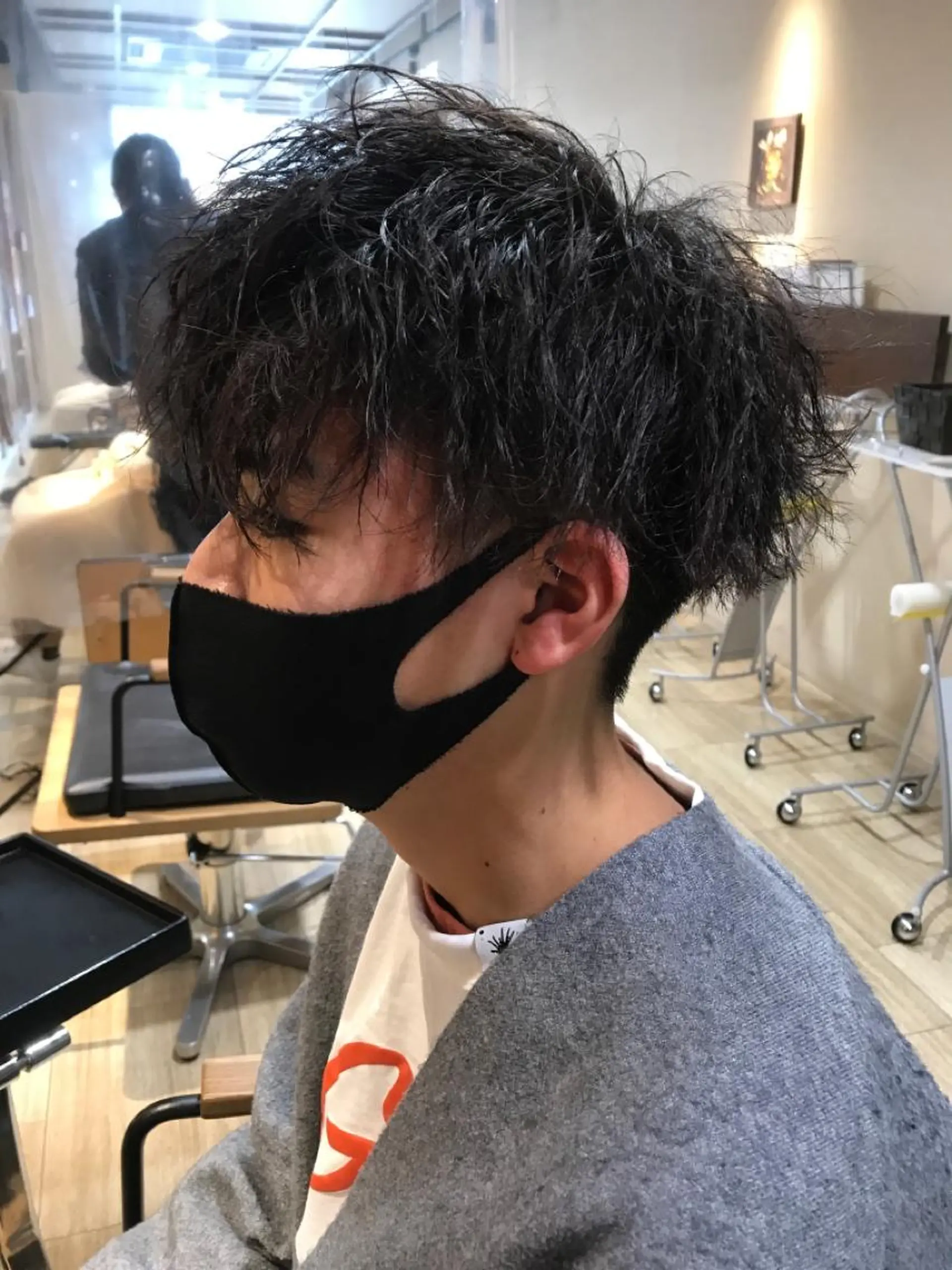 パーマ メンズ なりたいを叶える /町野 朝哉のヘアスタイル