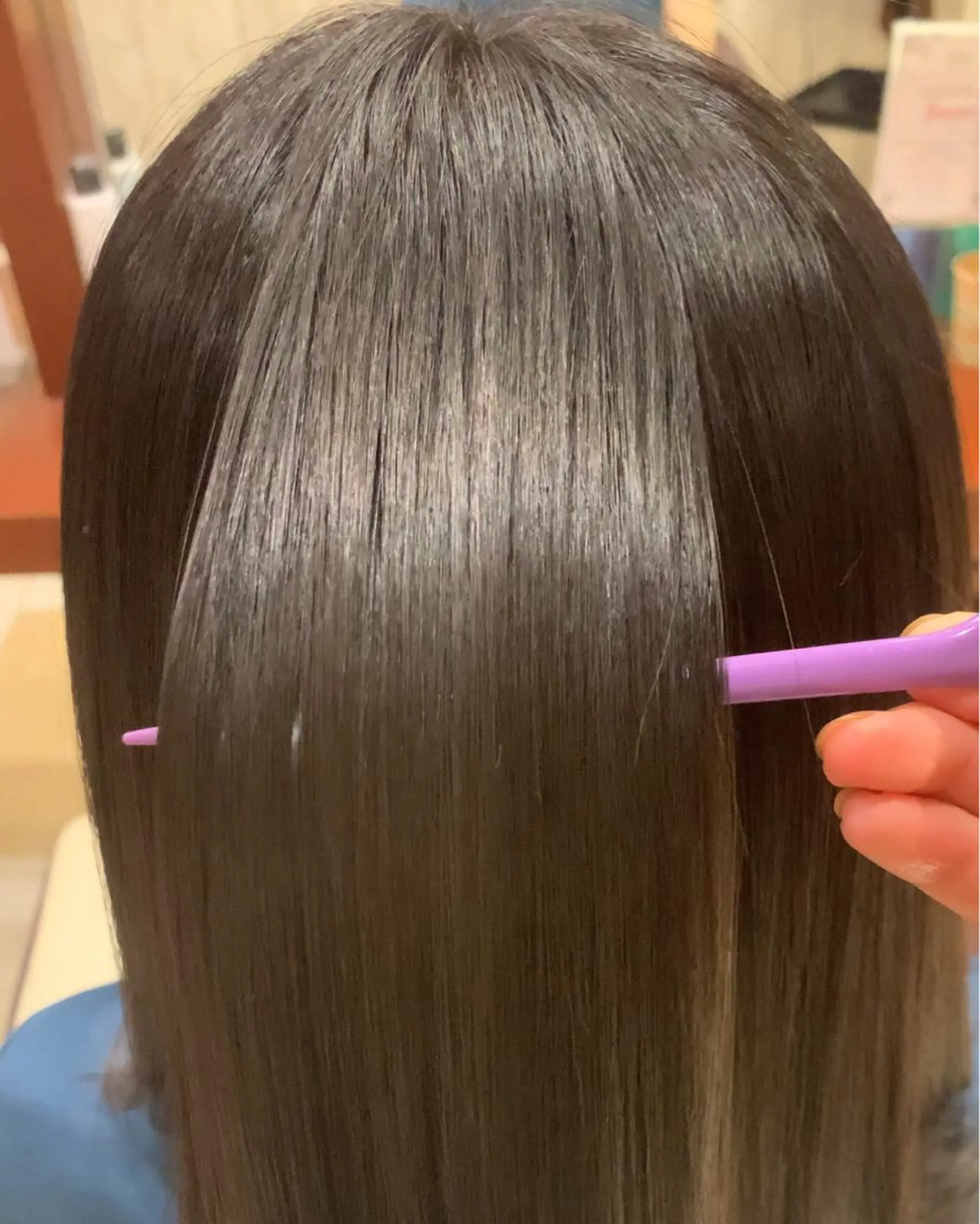 セミロング トリートメント 古沢 みづきのヘアスタイル