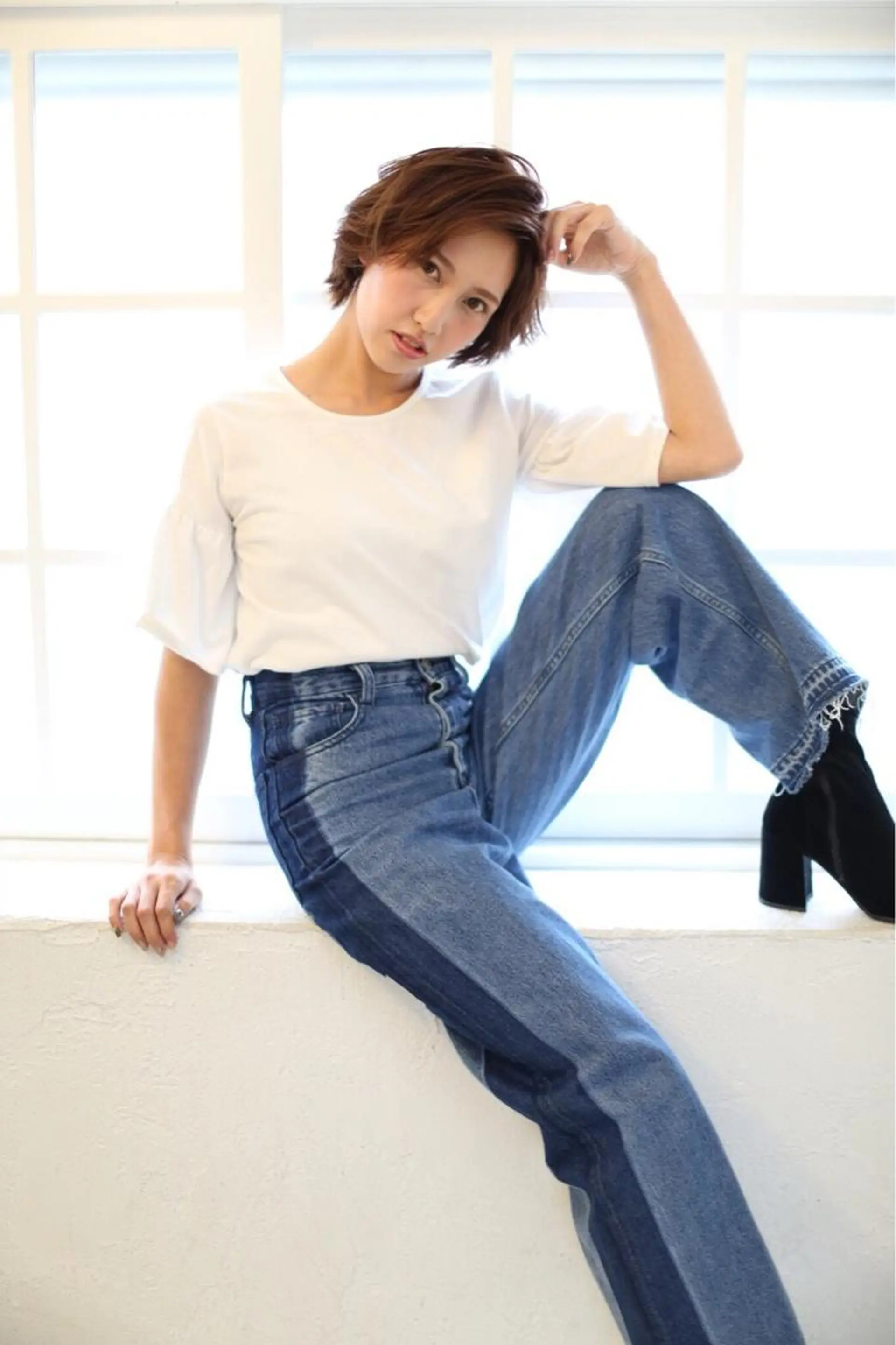 ショート 米倉 群のヘアスタイル