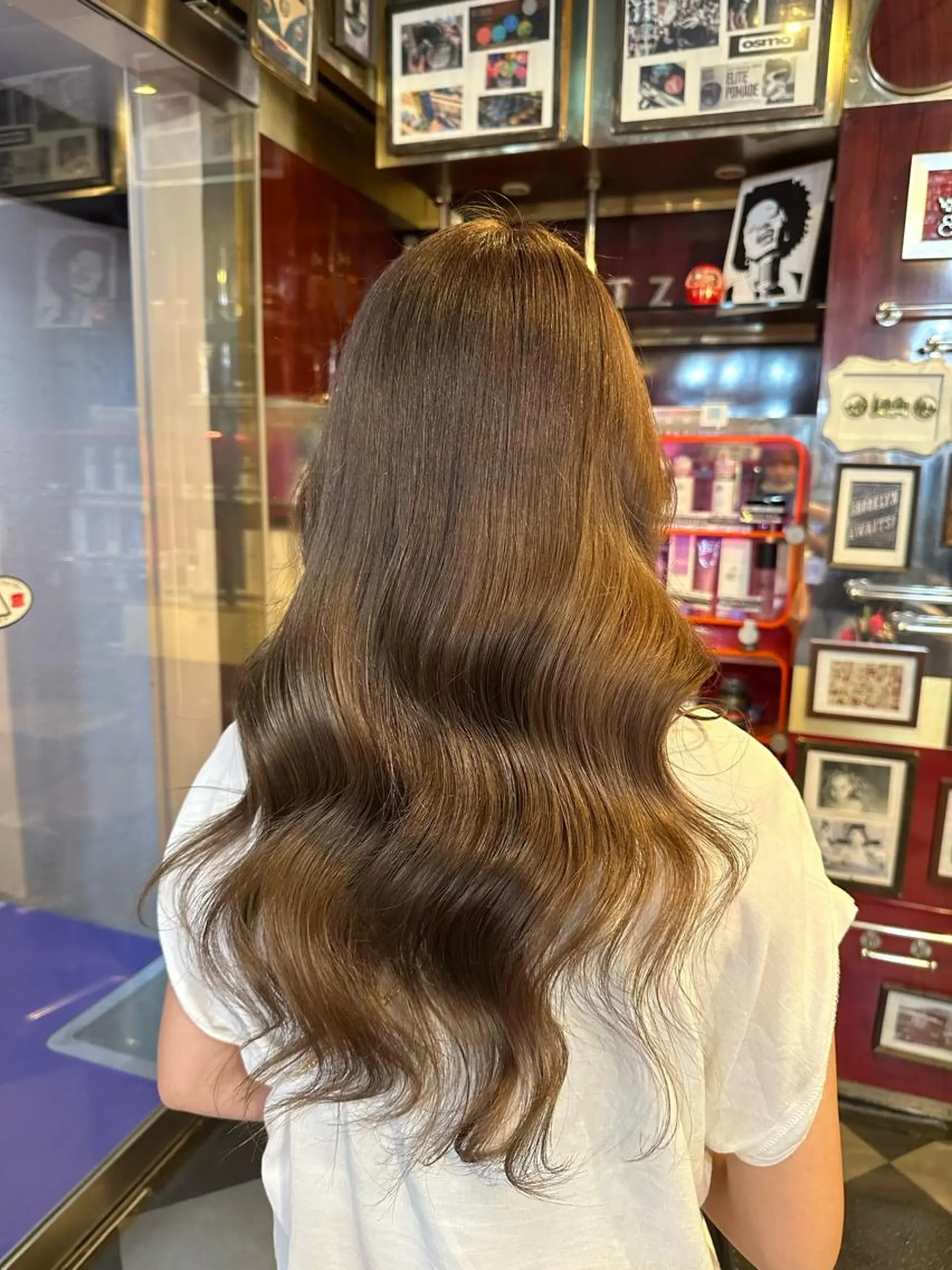 ロング カラー カット ヘアカラー トリートメント レイヤーカット/ カラー/長谷恵花のヘアスタイル