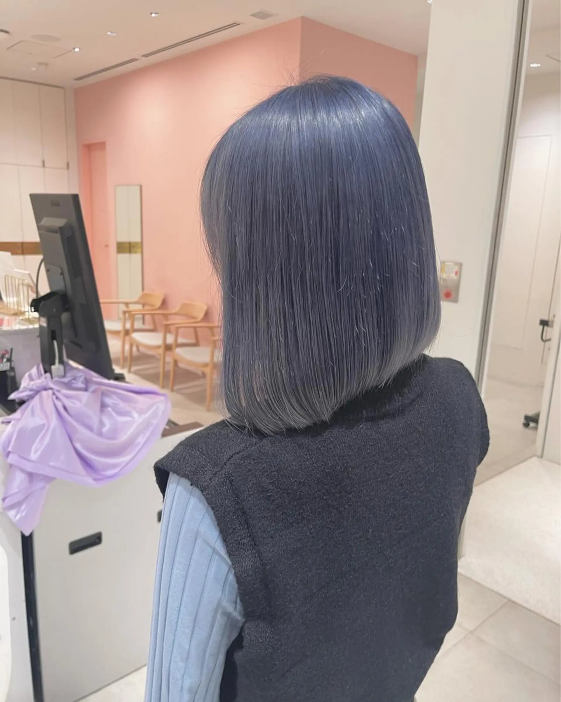 ショート カラー カット ヘアカラー トリートメント ヘアセット レイヤーカット/ボブ /縮毛矯正✨大輝のヘアスタイル