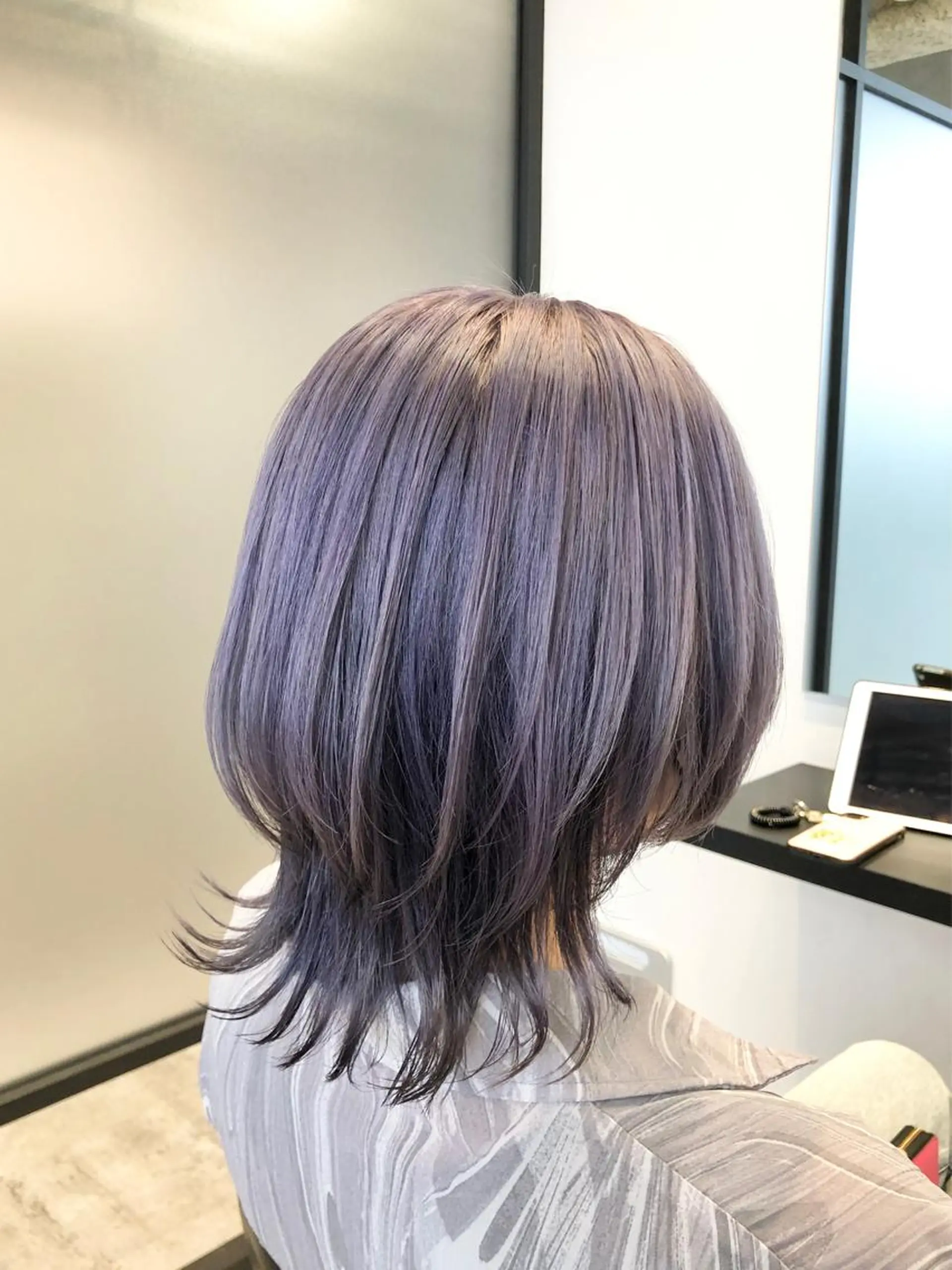 ショート カラー ヘアアレンジ ｲﾝﾅｰｶﾗｰ屋さん 🫧伊藤拓実のヘアスタイル