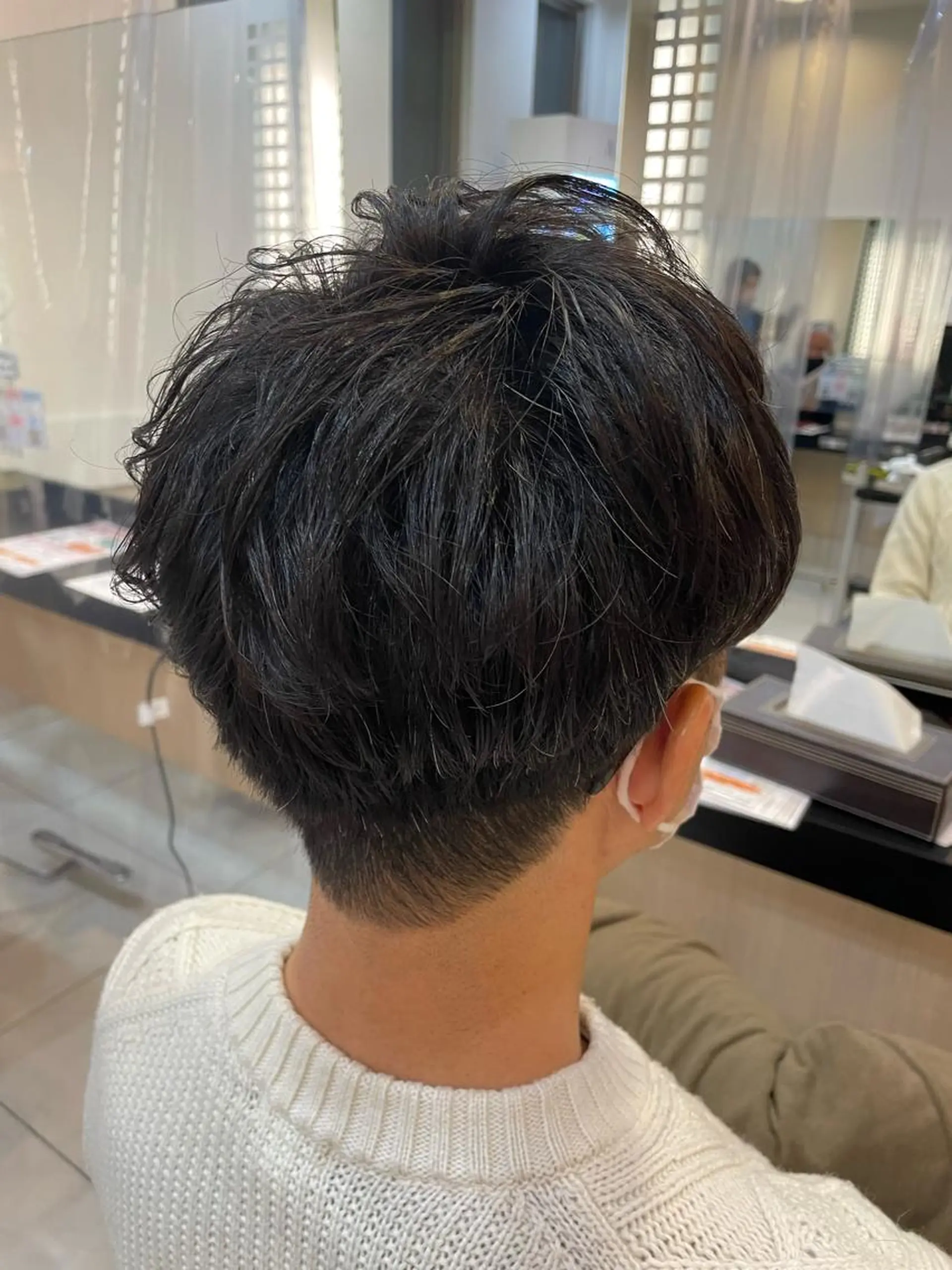 ショート パーマ メンズ カット パーマ リリー /Men's/パーマのヘアスタイル