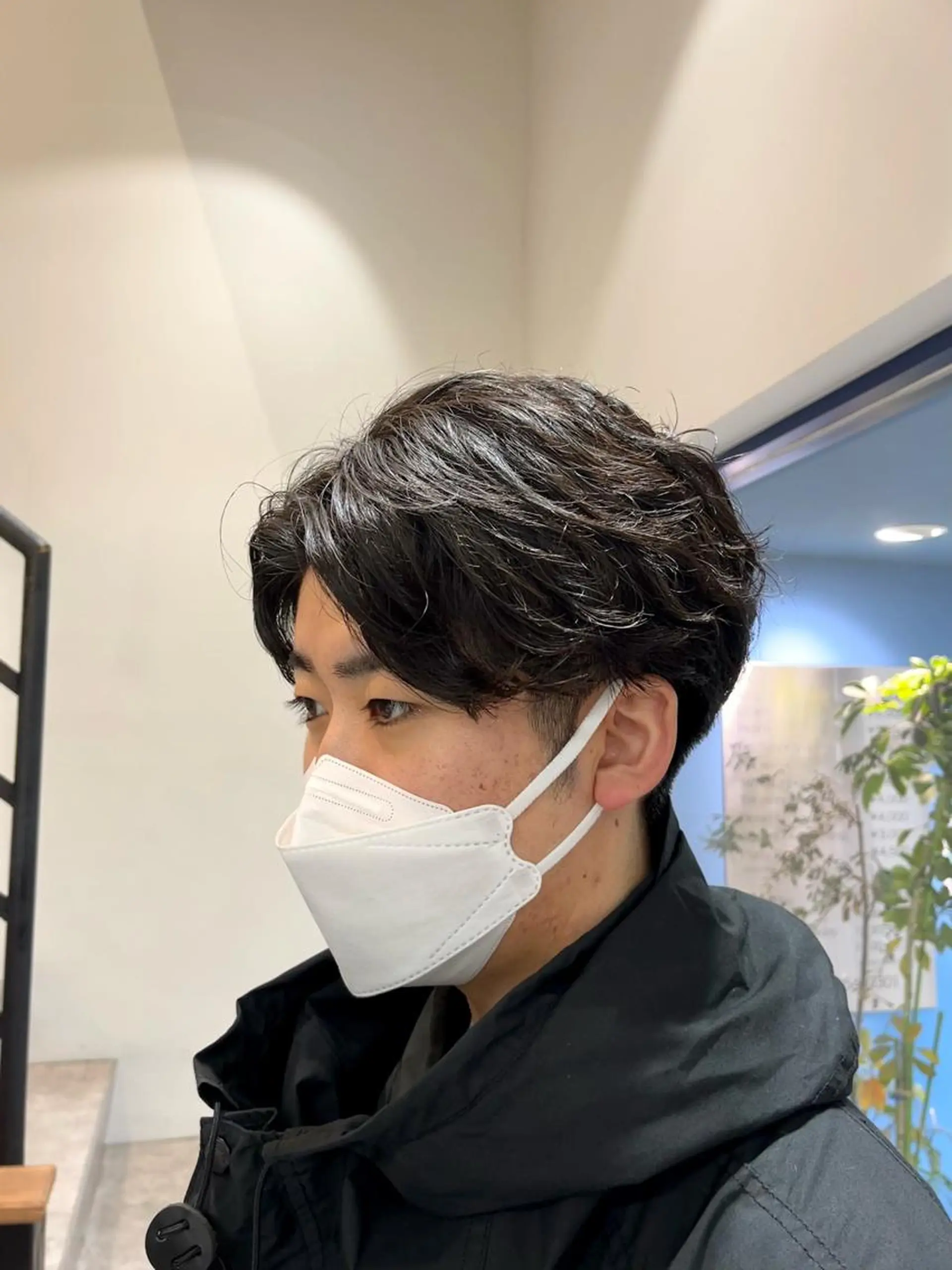 ショート カット パーマ 山本 佳奈のヘアスタイル