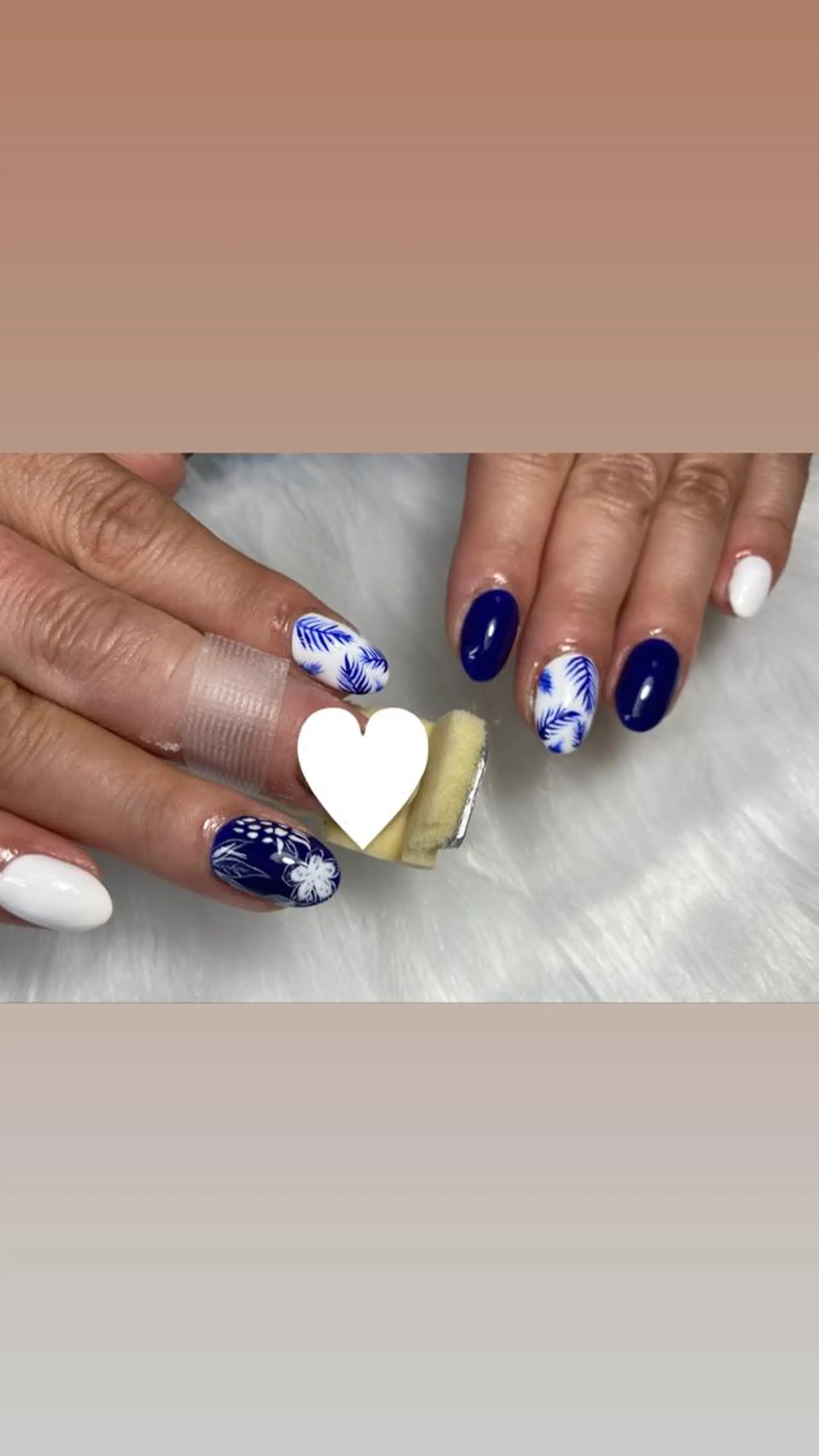 ネイル ハンドネイル Mana‪ ‪·͜· ❤︎‬のネイルデザイン