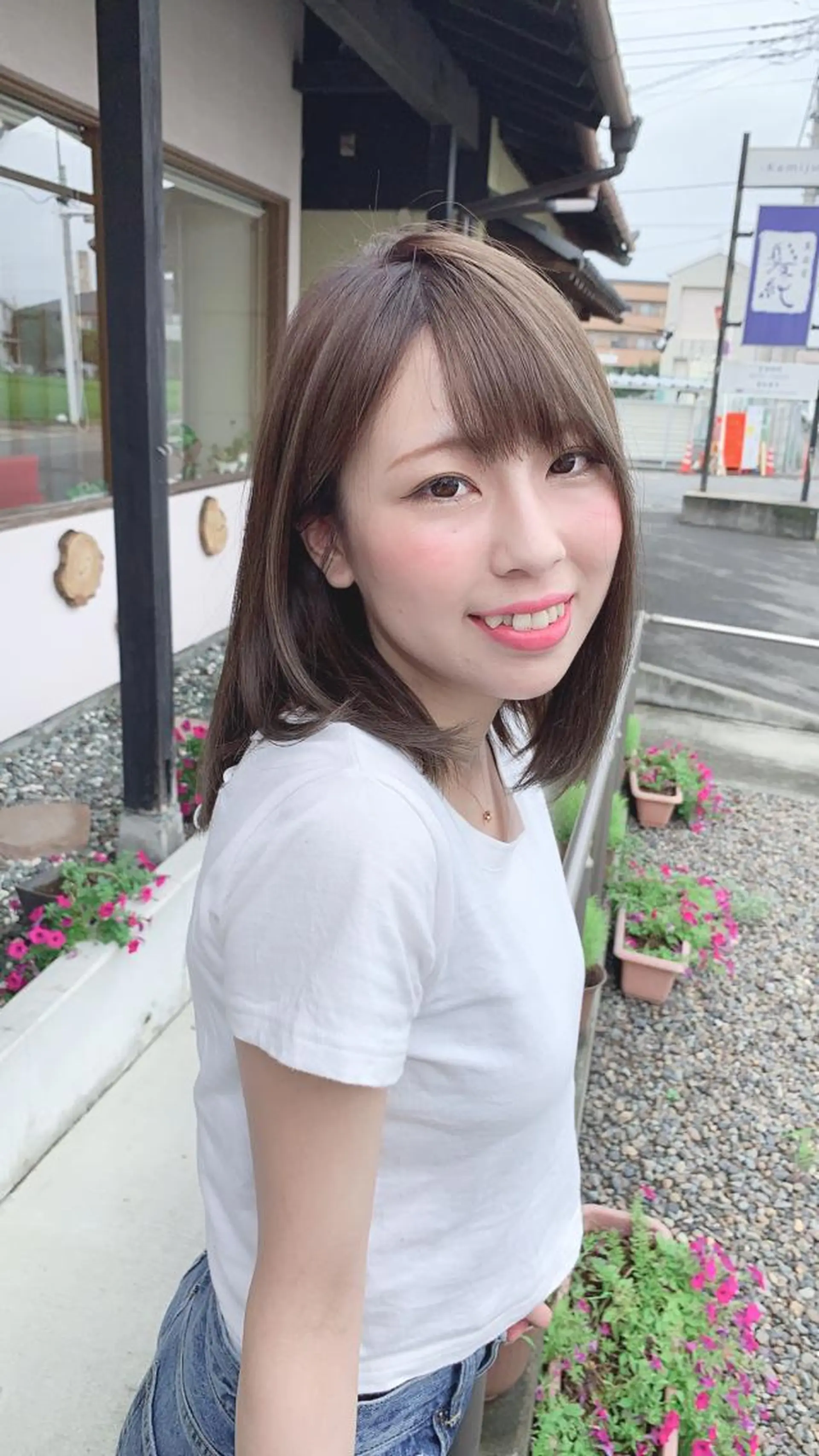 ミディアム ハイライト 狩野 純一郎のヘアスタイル