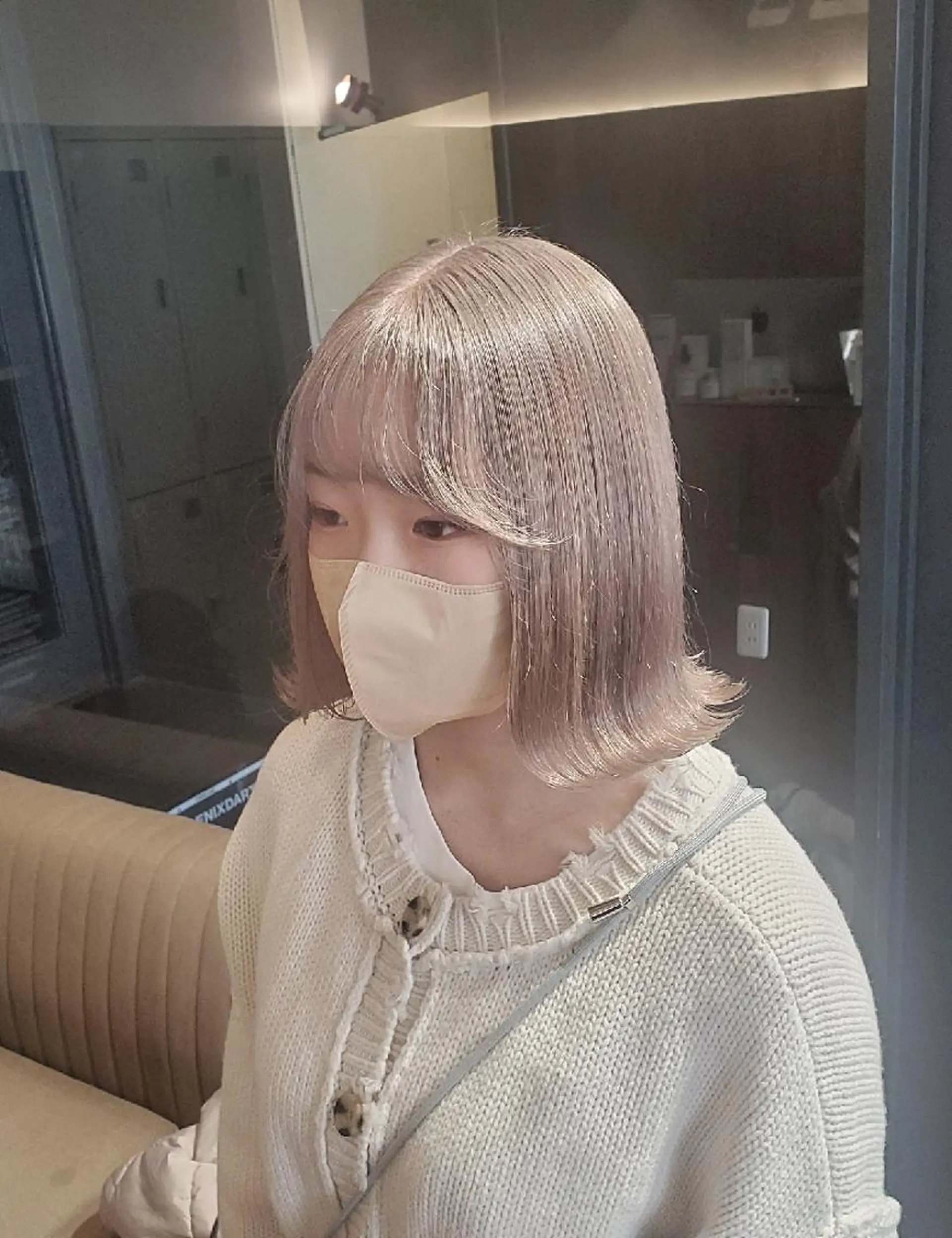 ミディアム カット ヘアカラー トリートメント ✨本日空きあります✨ 遠田コウヘイ🌟のヘアスタイル