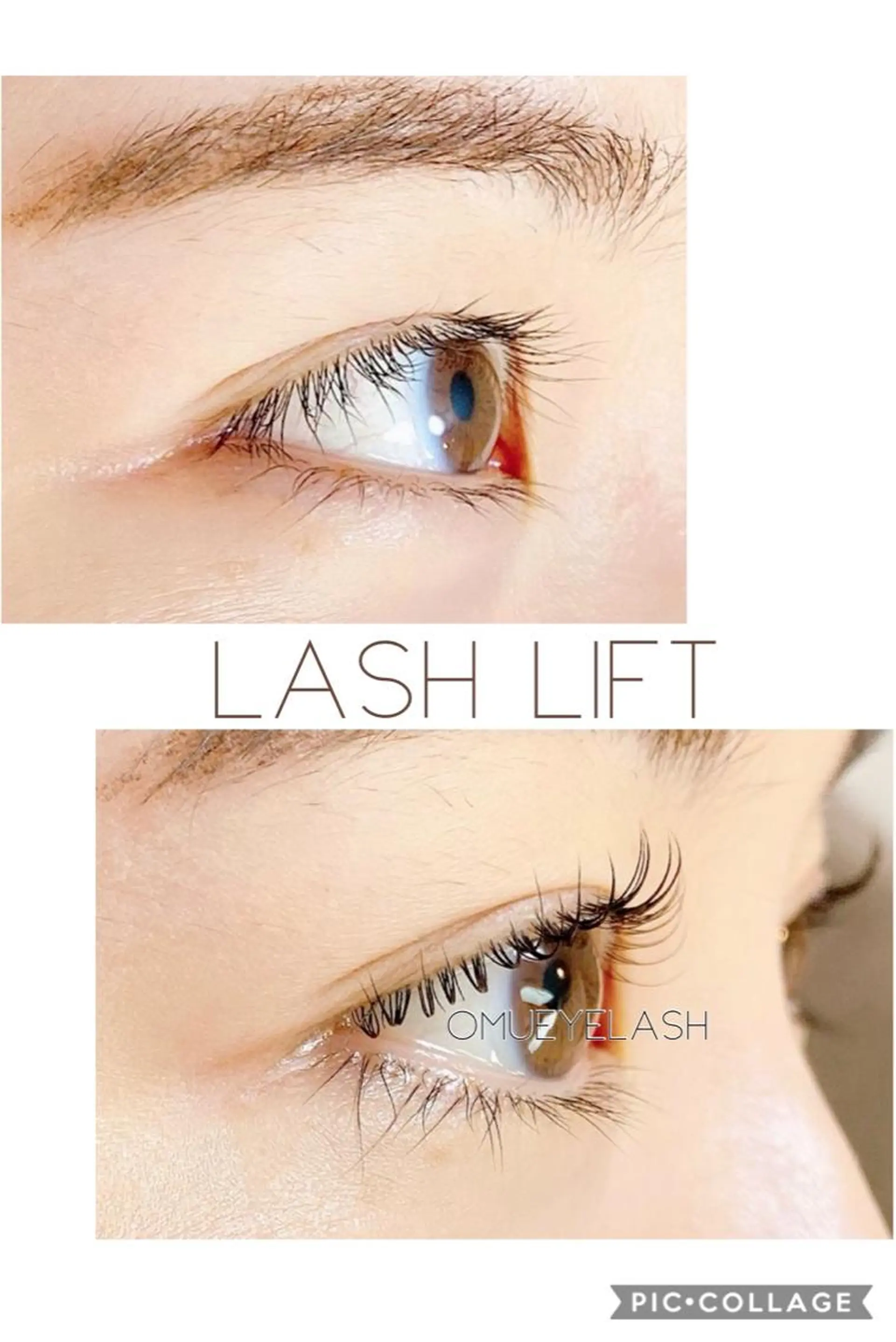 マツエク・マツパ パリジェンヌラッシュリフト LED＋550円☆ Omueyelashのマツエク・マツパデザイン