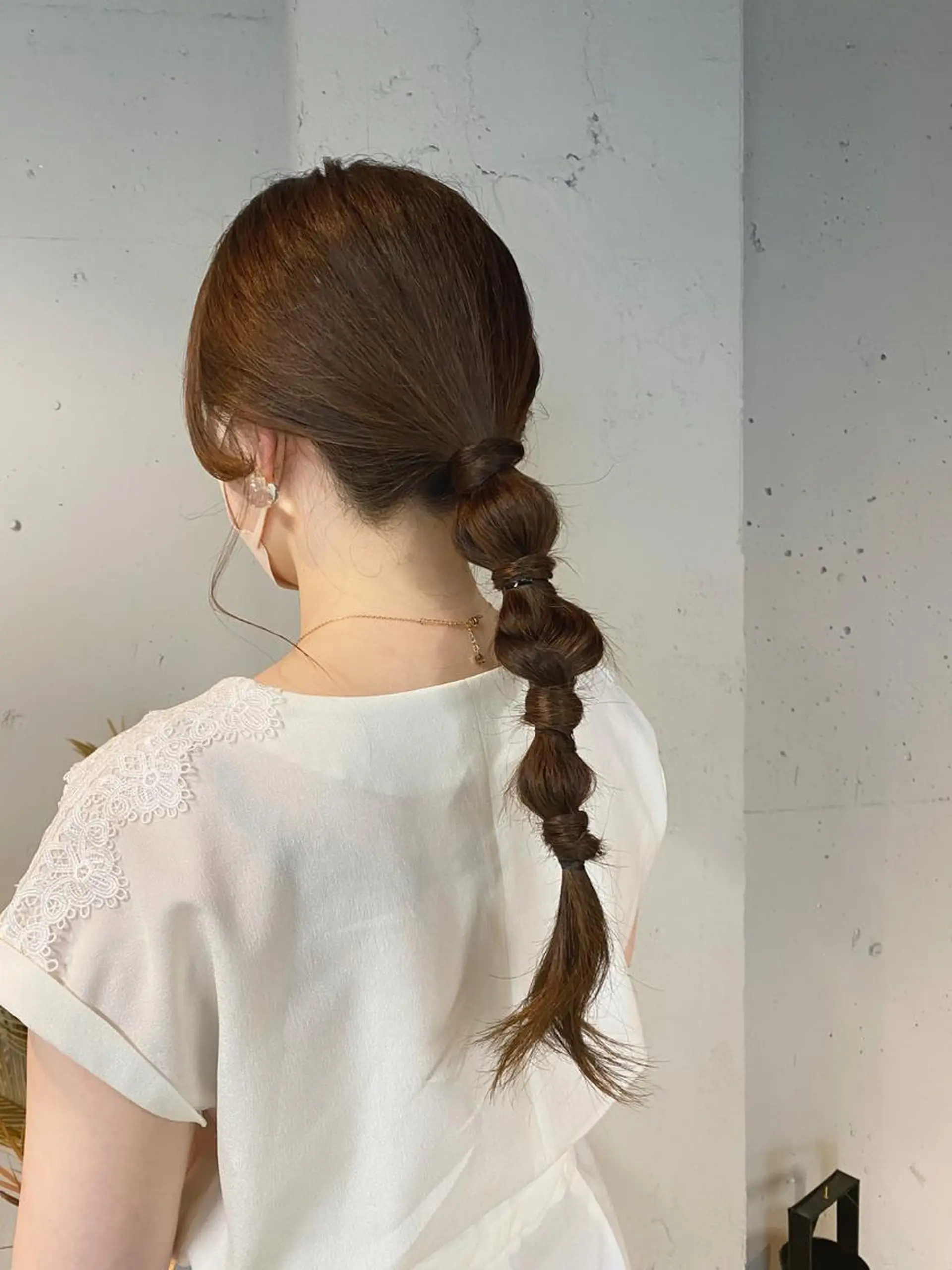 ロング カラー カット ヘアカラー トリートメント ヘッドスパ 艶髪/髪質改善/ MONSO山本のヘアスタイル