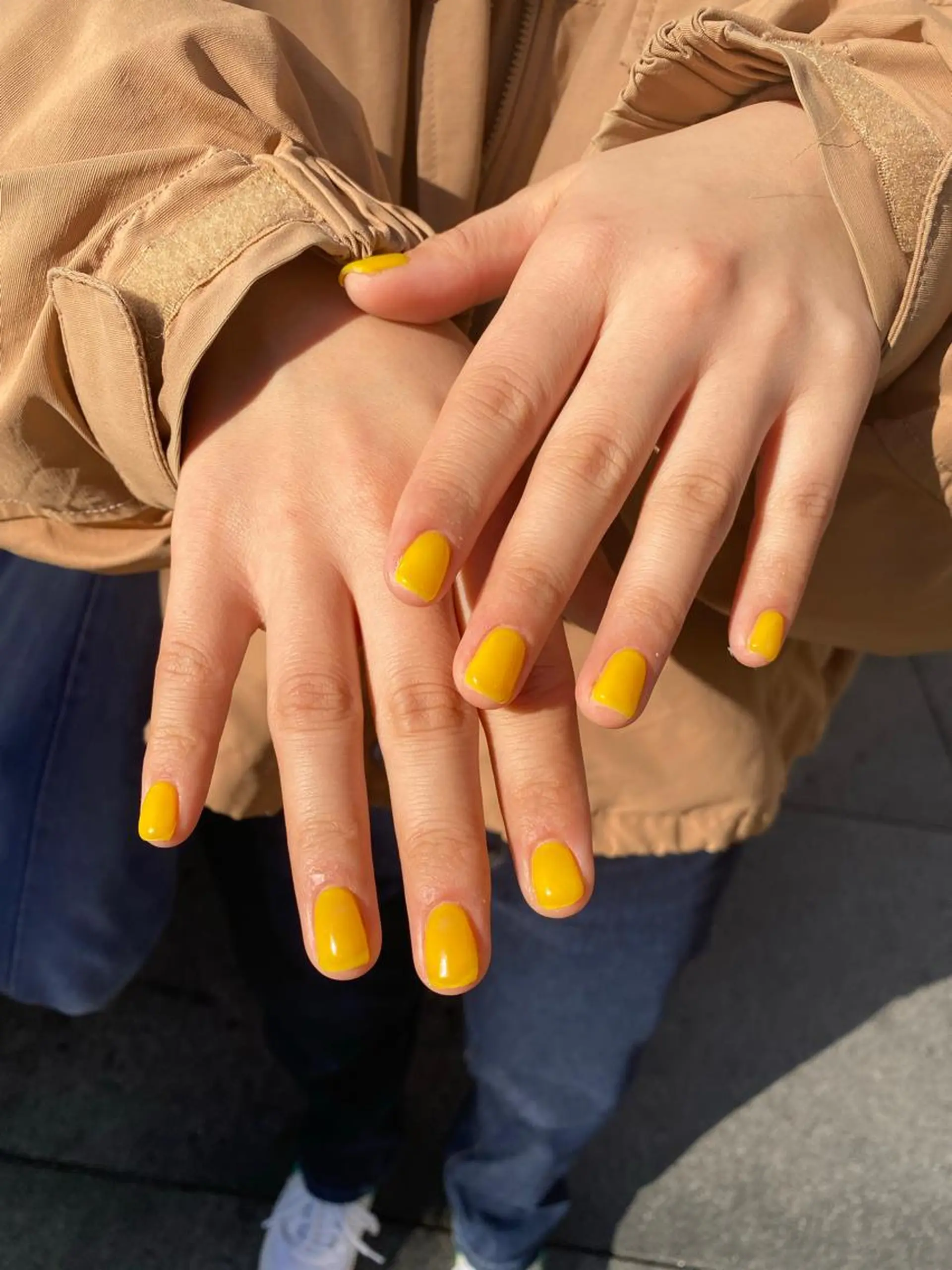 ネイル ワンカラーネイル 個性派／中韓ネイル SAKURAのネイルデザイン