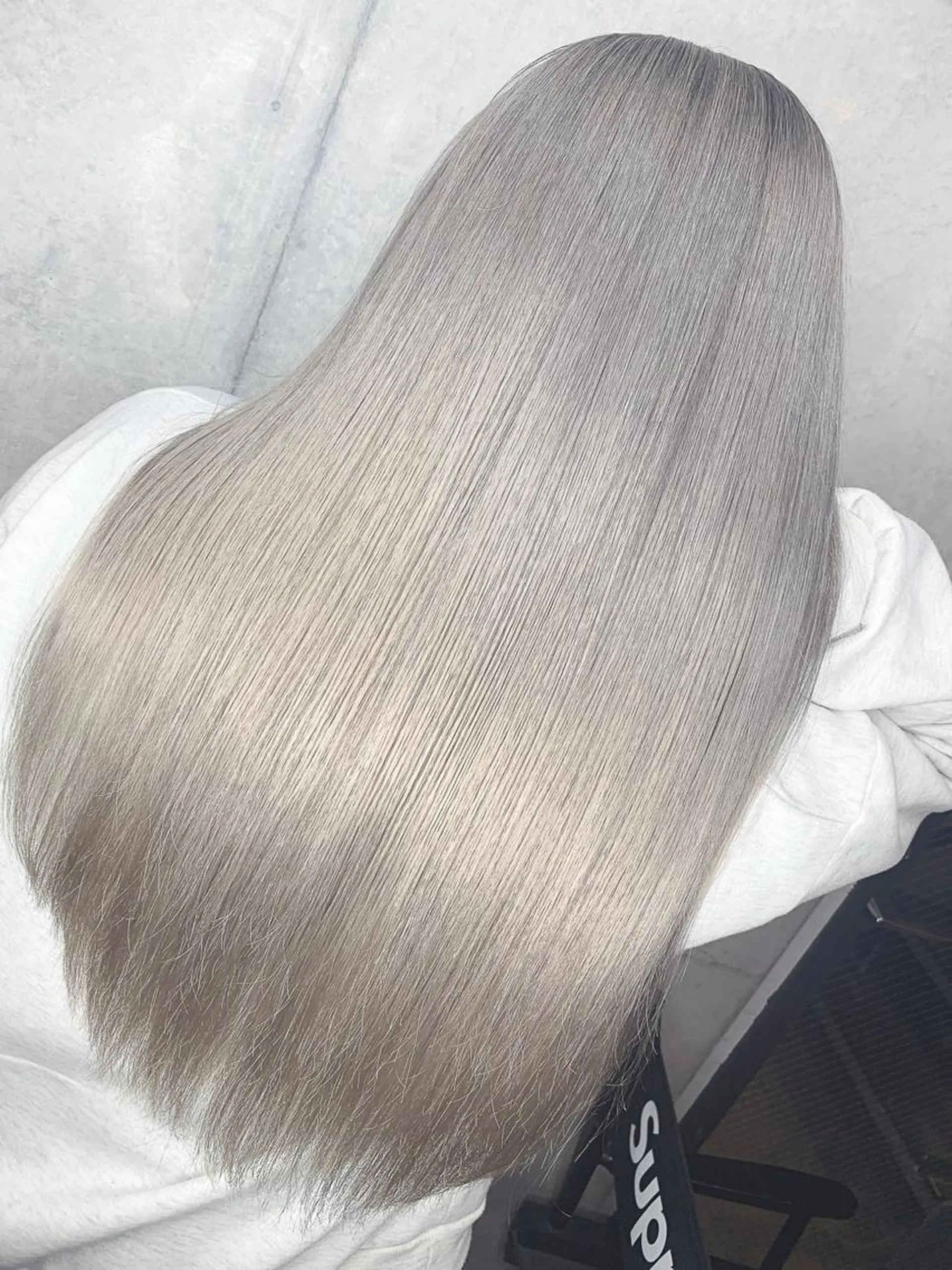 ロング カラー アクアカラー ブリーチ ケアブリーチ 髪質改善 縮毛矯正 LAS 代表 ナガカワ コウヘイのヘアスタイル
