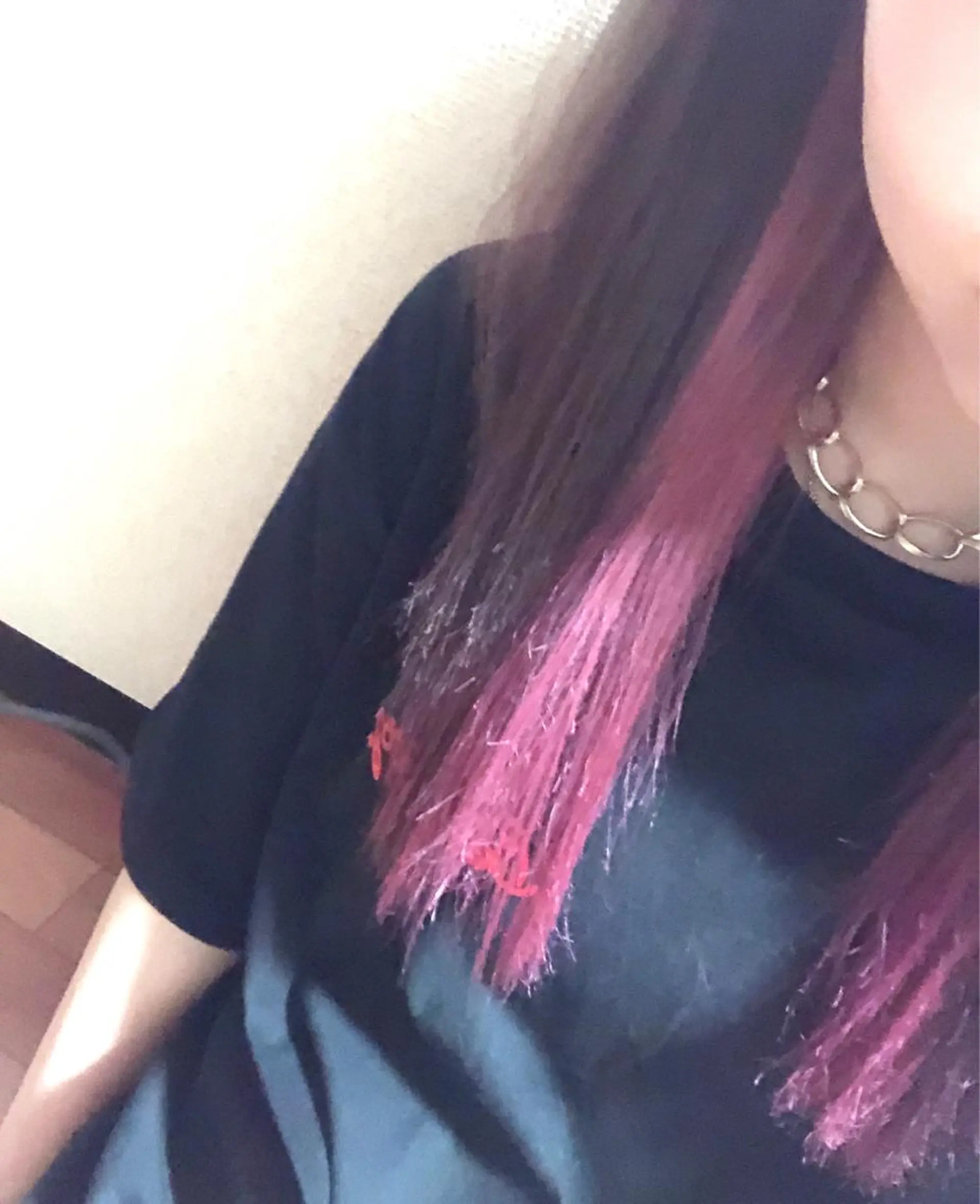 ロング カラー ピンクカラー ヘアカラー 2nd所属・🤍2nd🤍田所 美希のヘアスタイル