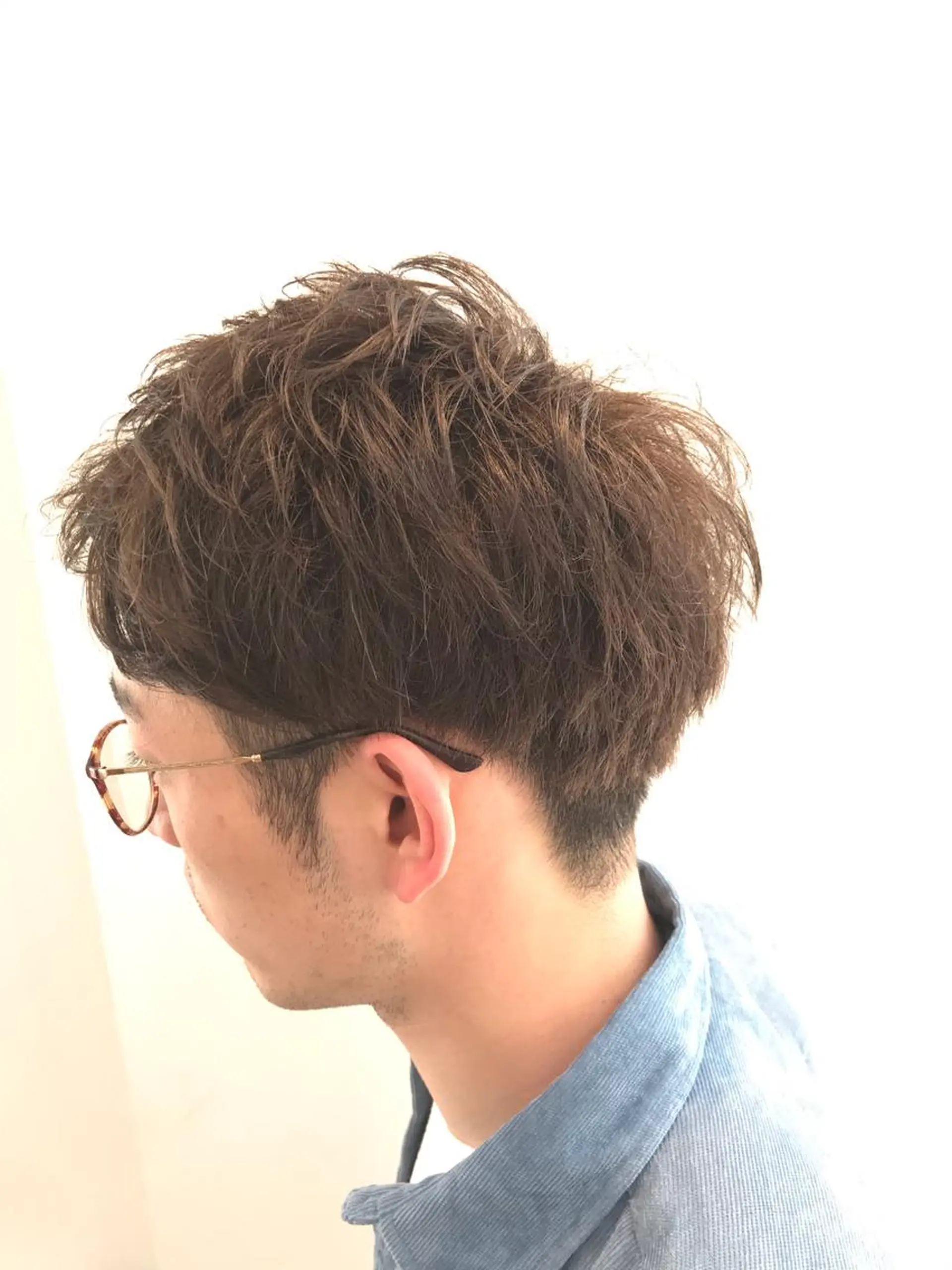 メンズ 🫧‪縮毛矯正 かとうよしき🫧のヘアスタイル