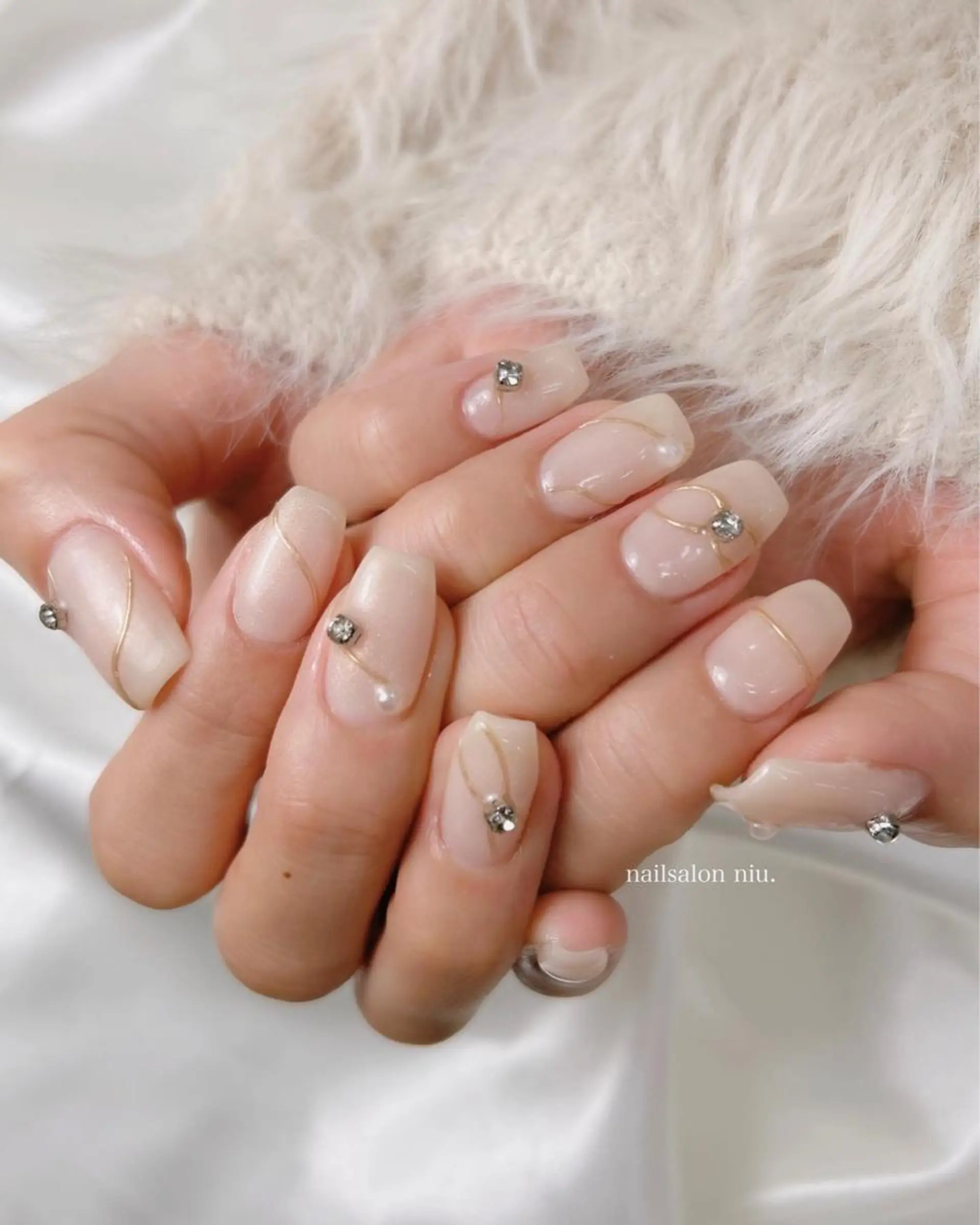 ネイル ハンドネイル nail salon niuのネイルデザイン